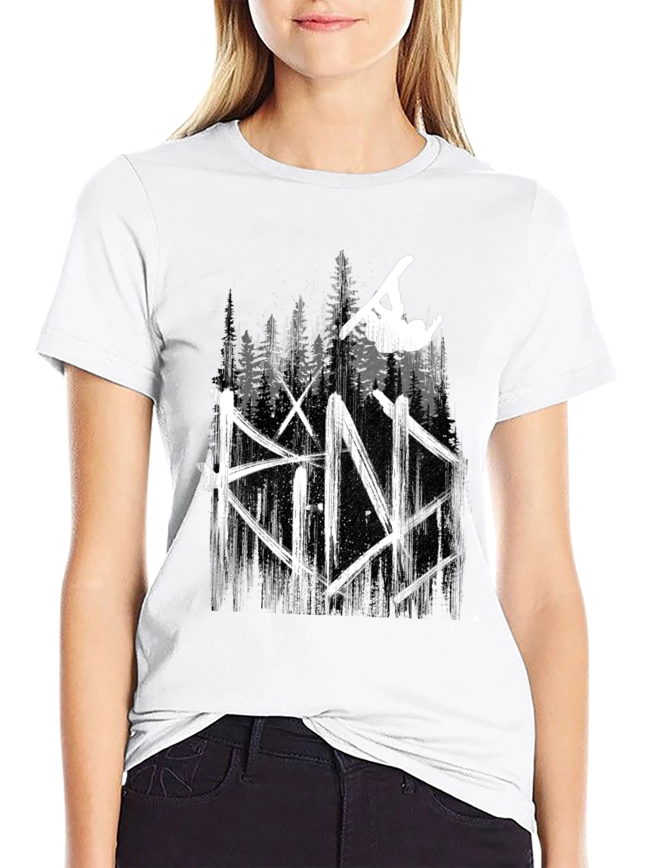 Ride Graphic Tee - Snowboarder T-Shirt