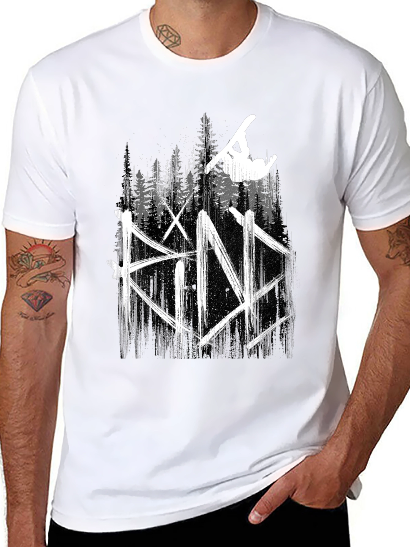Ride Graphic Tee - Snowboarder T-Shirt