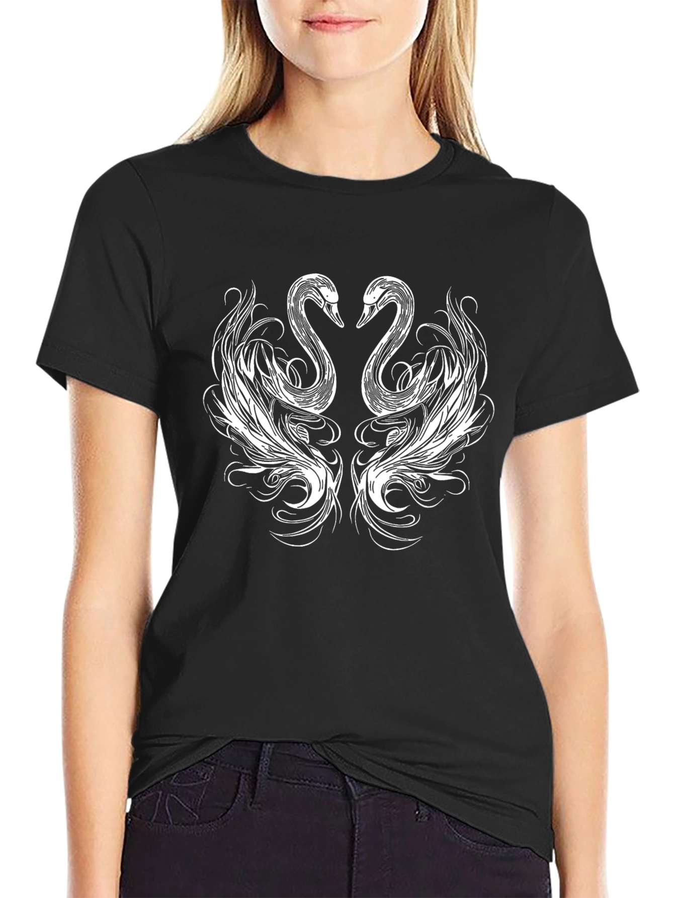 Swans Graphic T-Shirt
