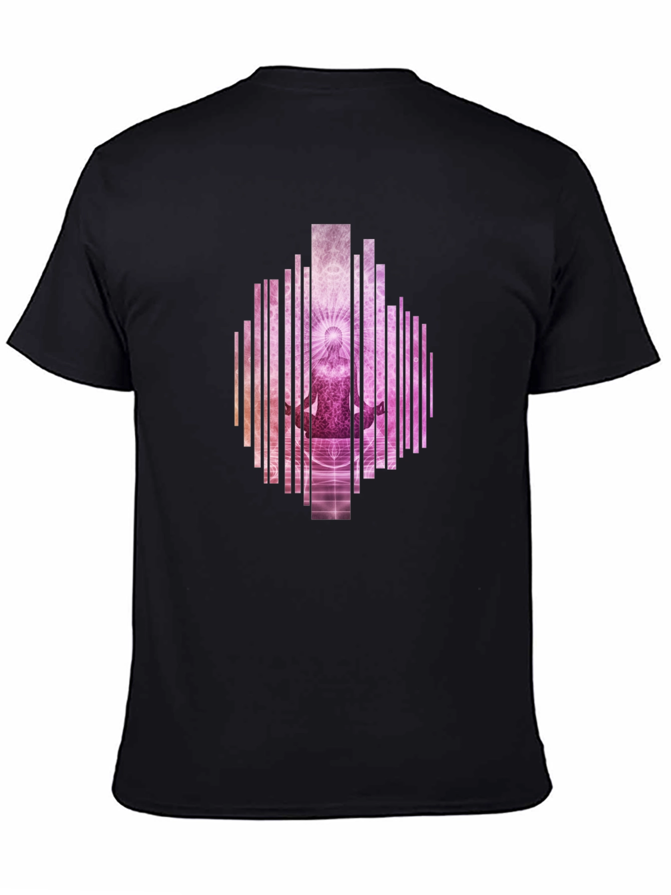 Zen Meditation Black T-Shirt