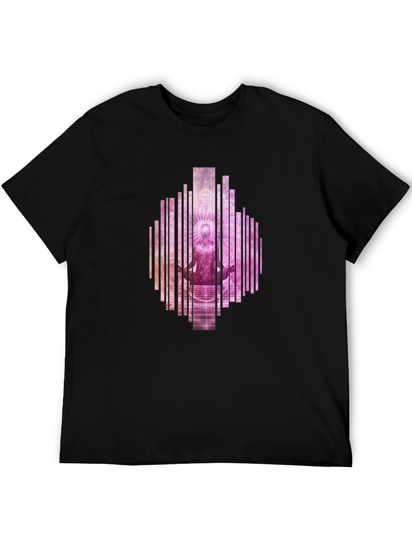 Zen Meditation Black T-Shirt