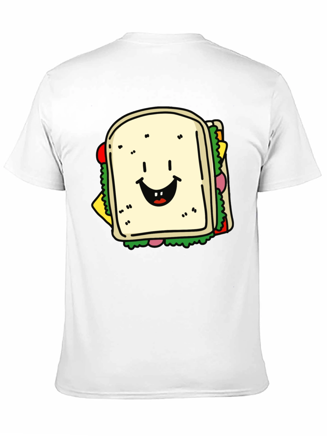 Sandwich Graphic Tee - Funny Food Shirt