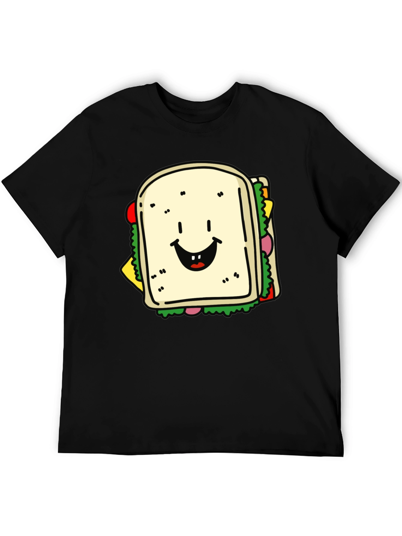 Sandwich Graphic Tee - Funny Food Shirt