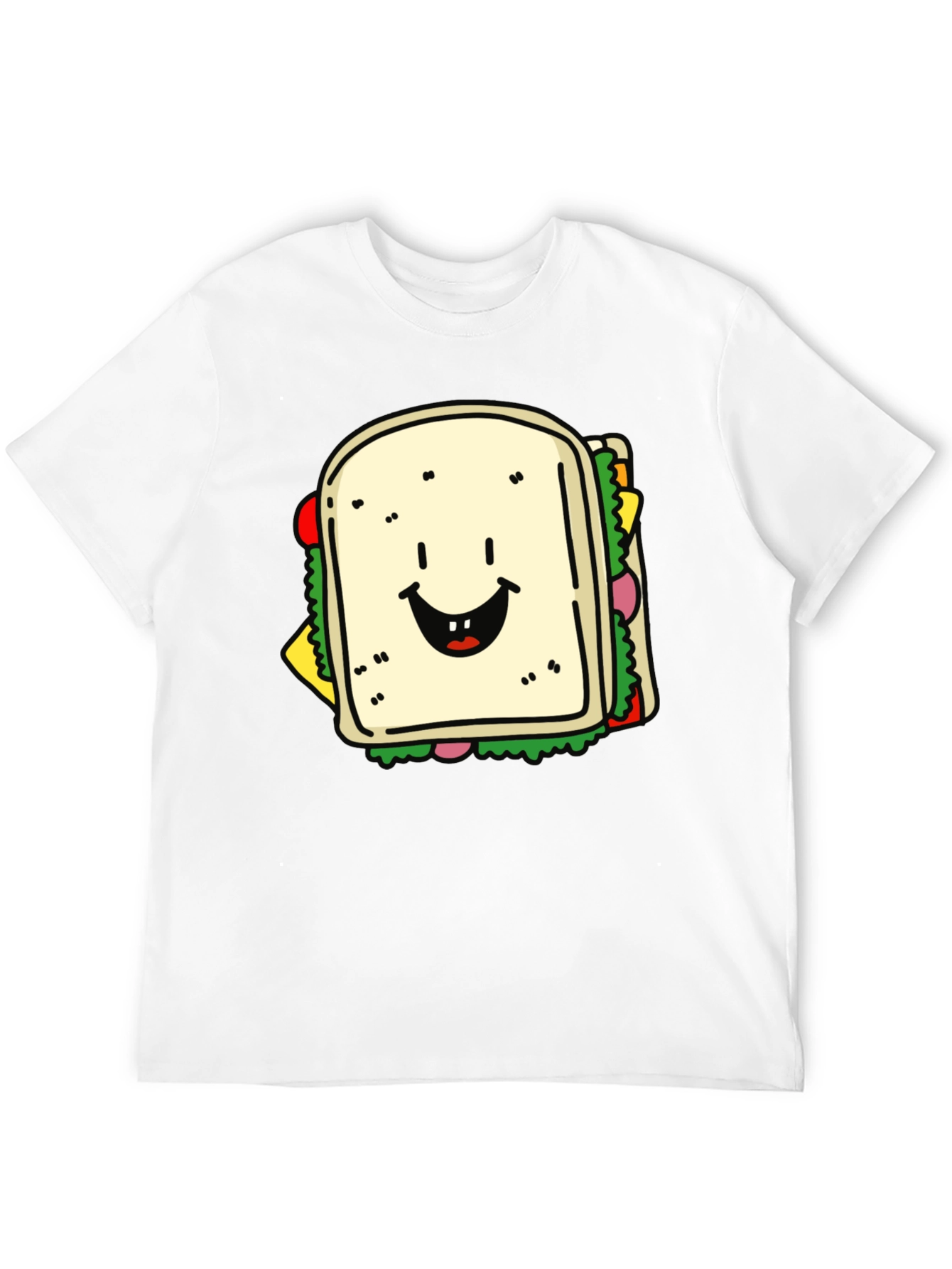 Sandwich Graphic Tee - Funny Food Shirt