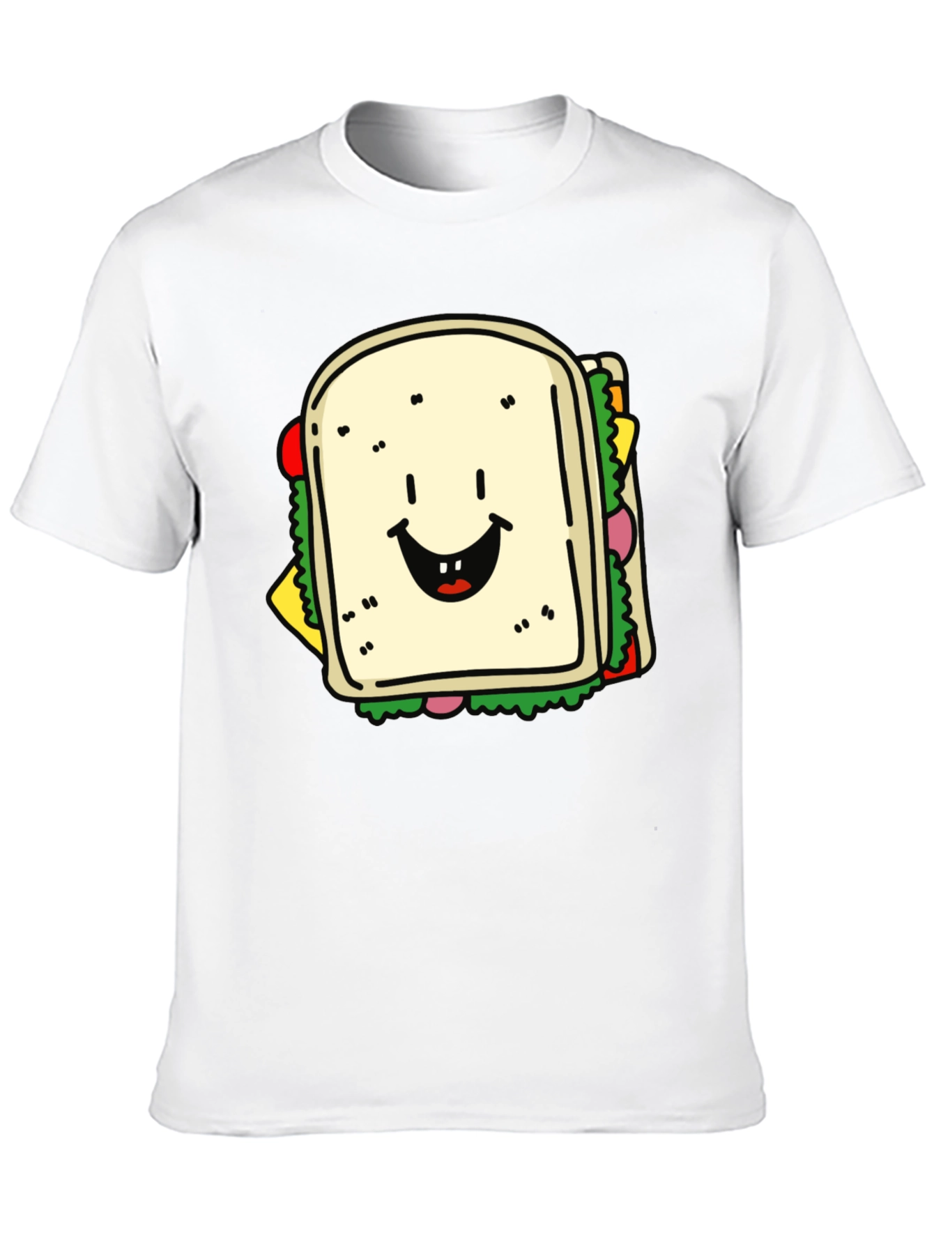 Sandwich Graphic Tee - Funny Food Shirt