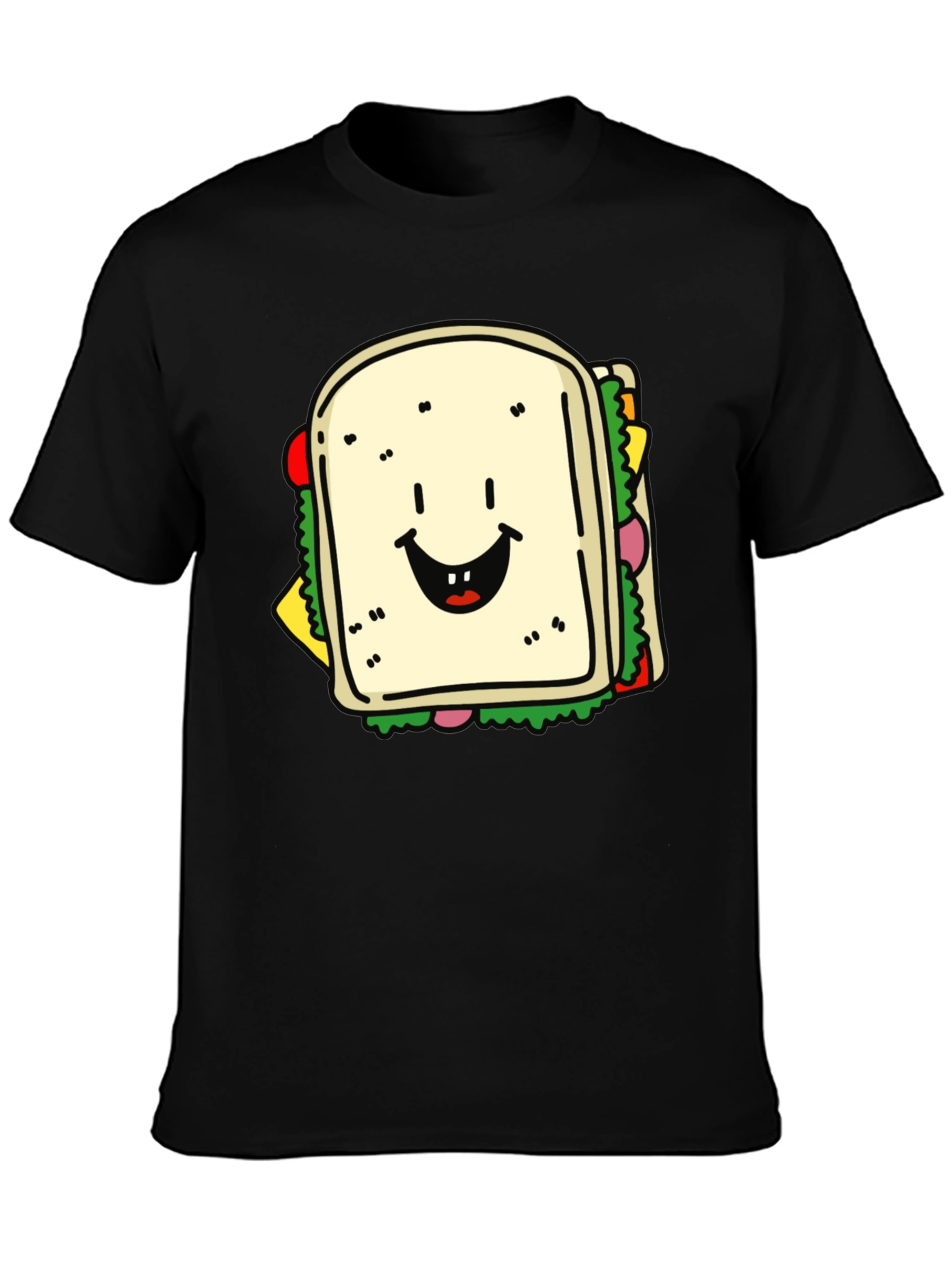Sandwich Graphic Tee - Funny Food Shirt