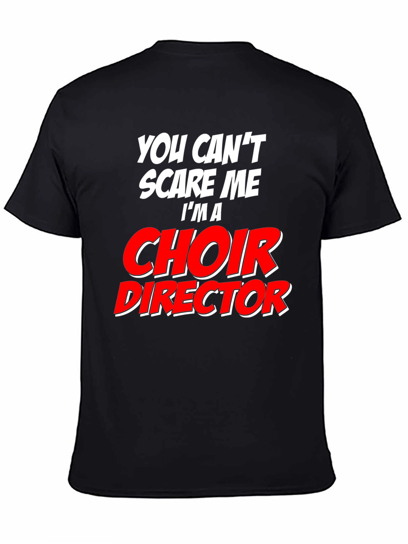 Choir Director T-Shirt - Funny Fearless Design