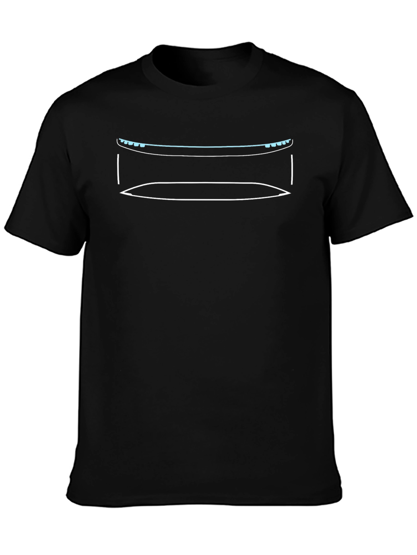 Minimalist Stadium Outline Graphic Tee