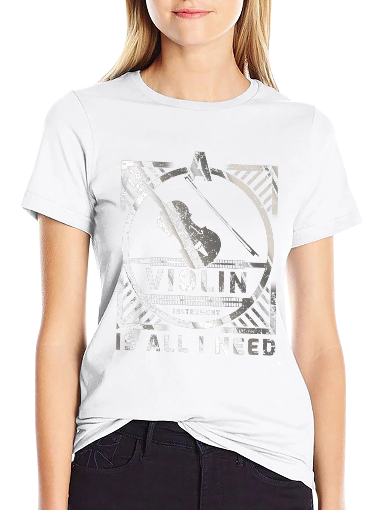 Violin Instrument T-Shirt - Is All I Need