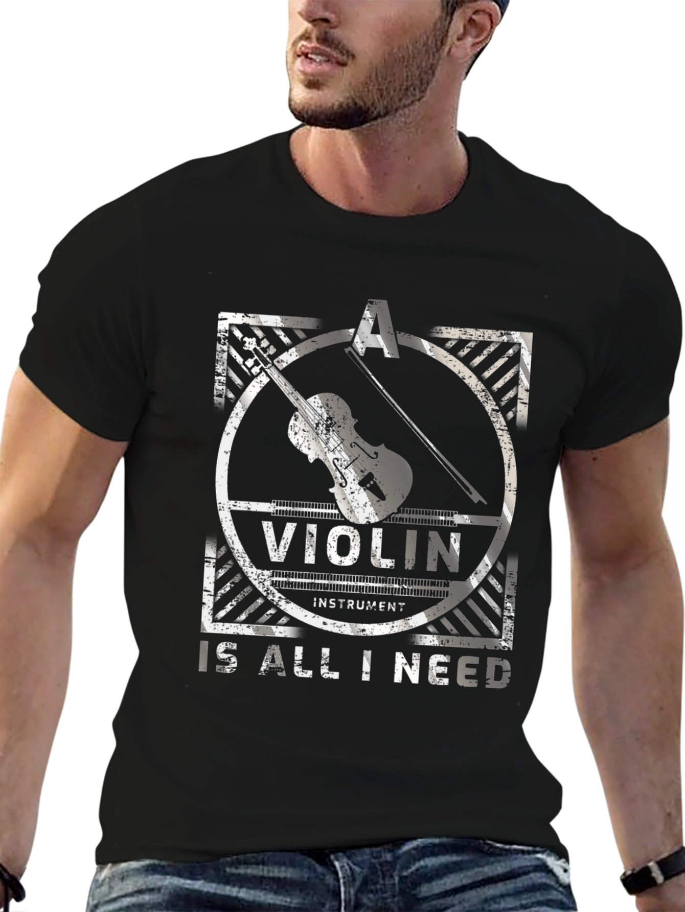 Violin Instrument T-Shirt - Is All I Need