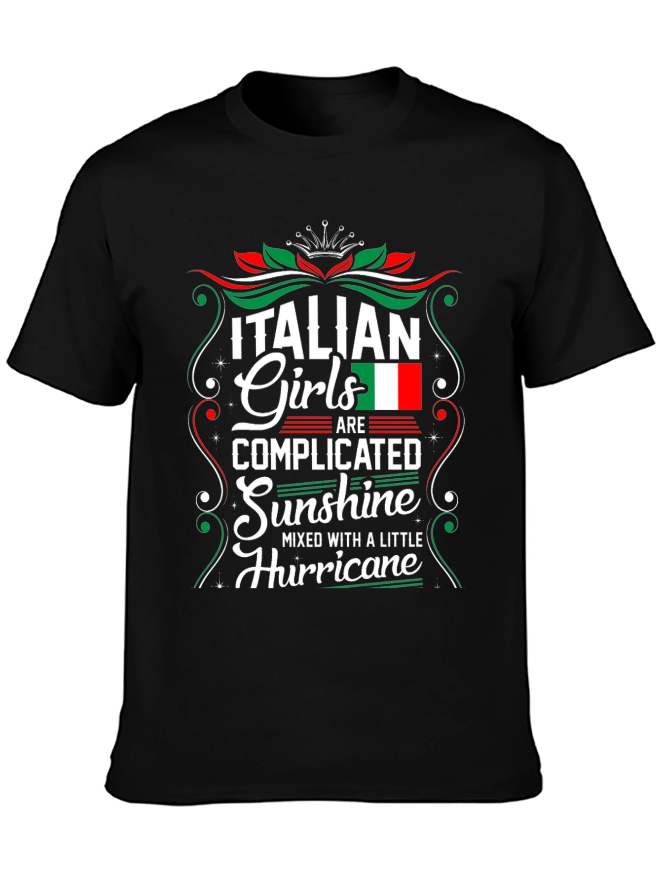 Italian Girls Complicated Graphic Tee