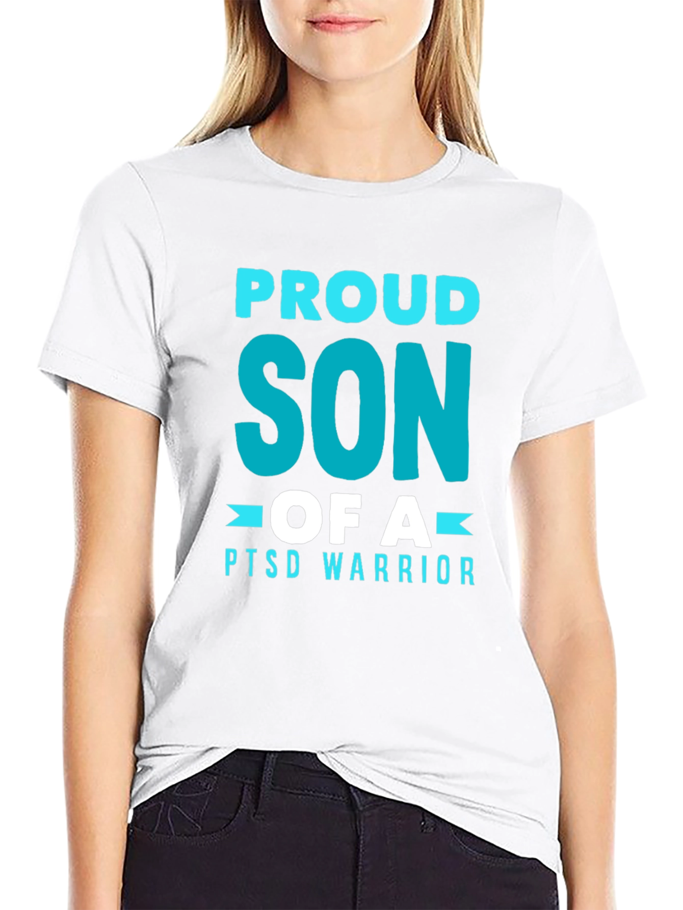 Proud Son of a PTSD Warrior Graphic Tee