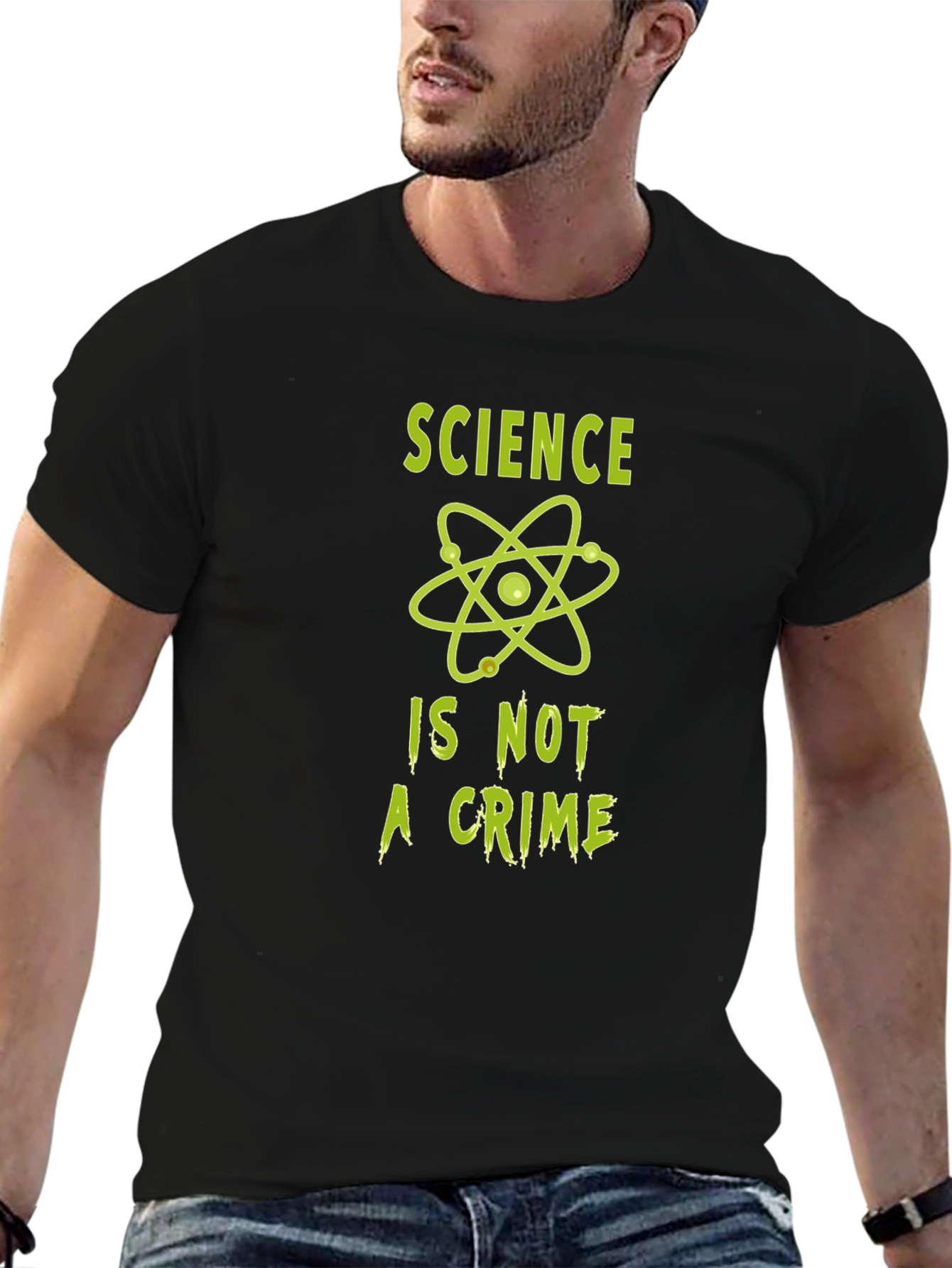 Science Is Not A Crime T-Shirt - Black