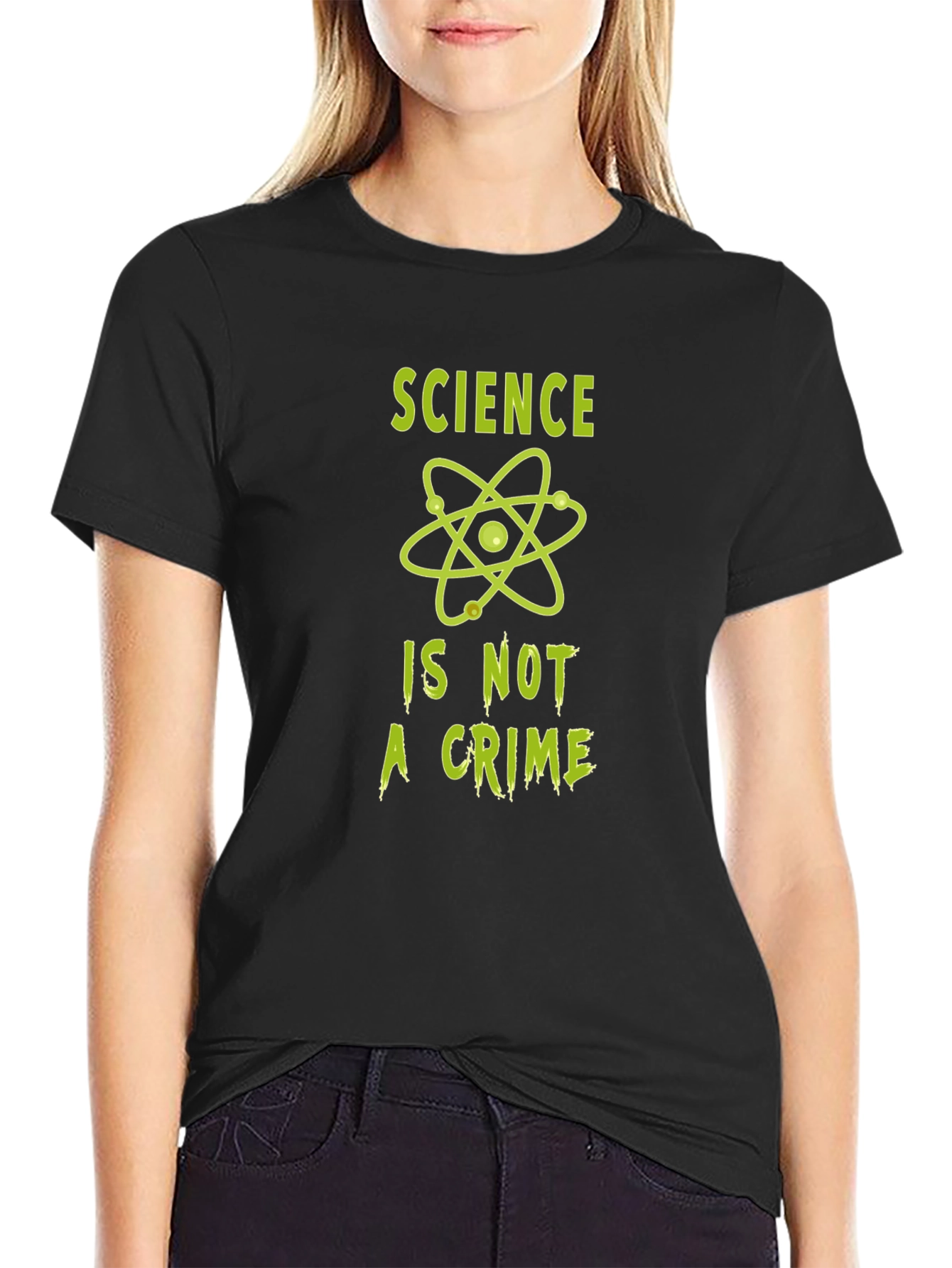 Science Is Not A Crime T-Shirt - Black