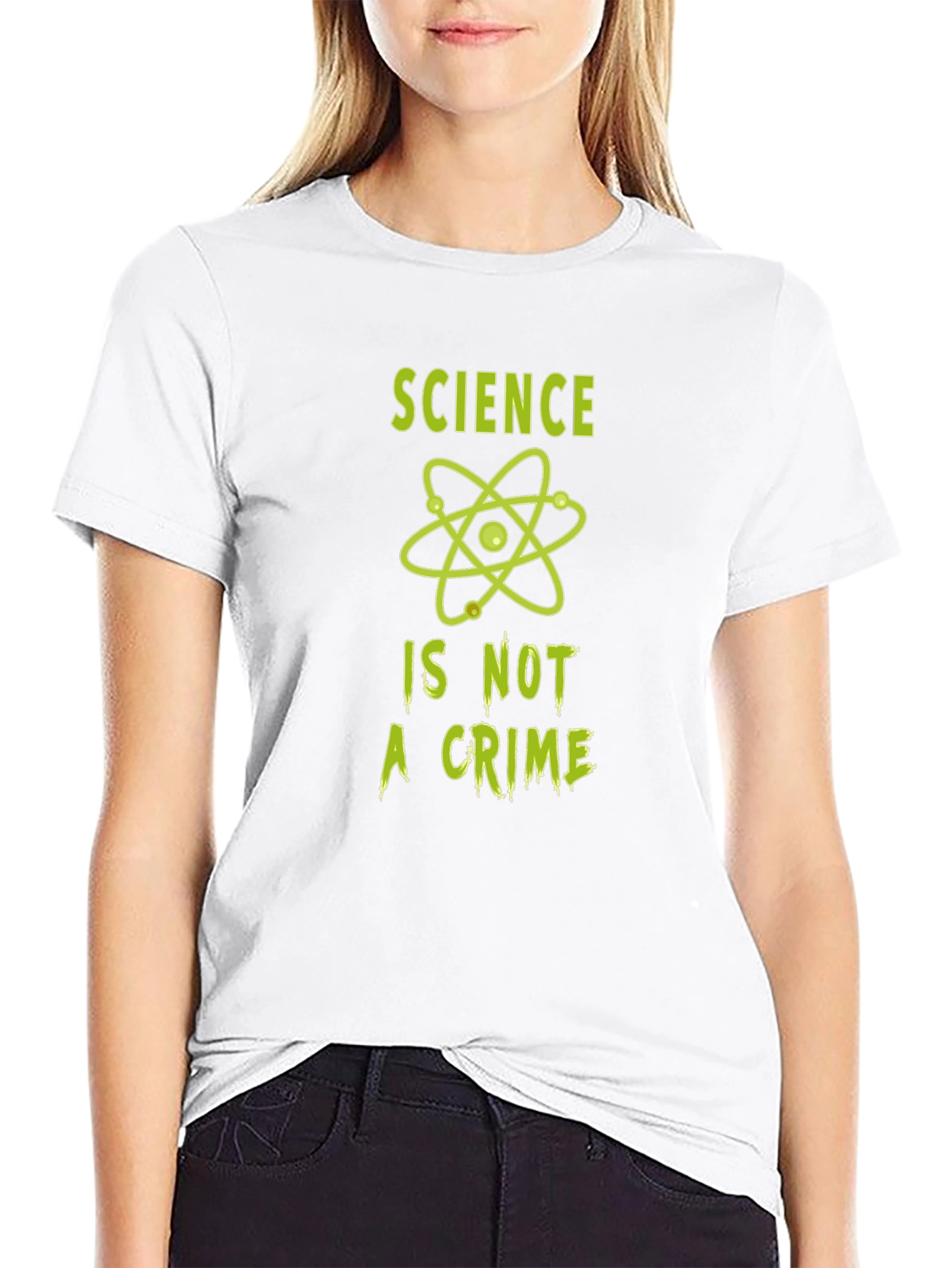 Science Is Not A Crime T-Shirt - Black