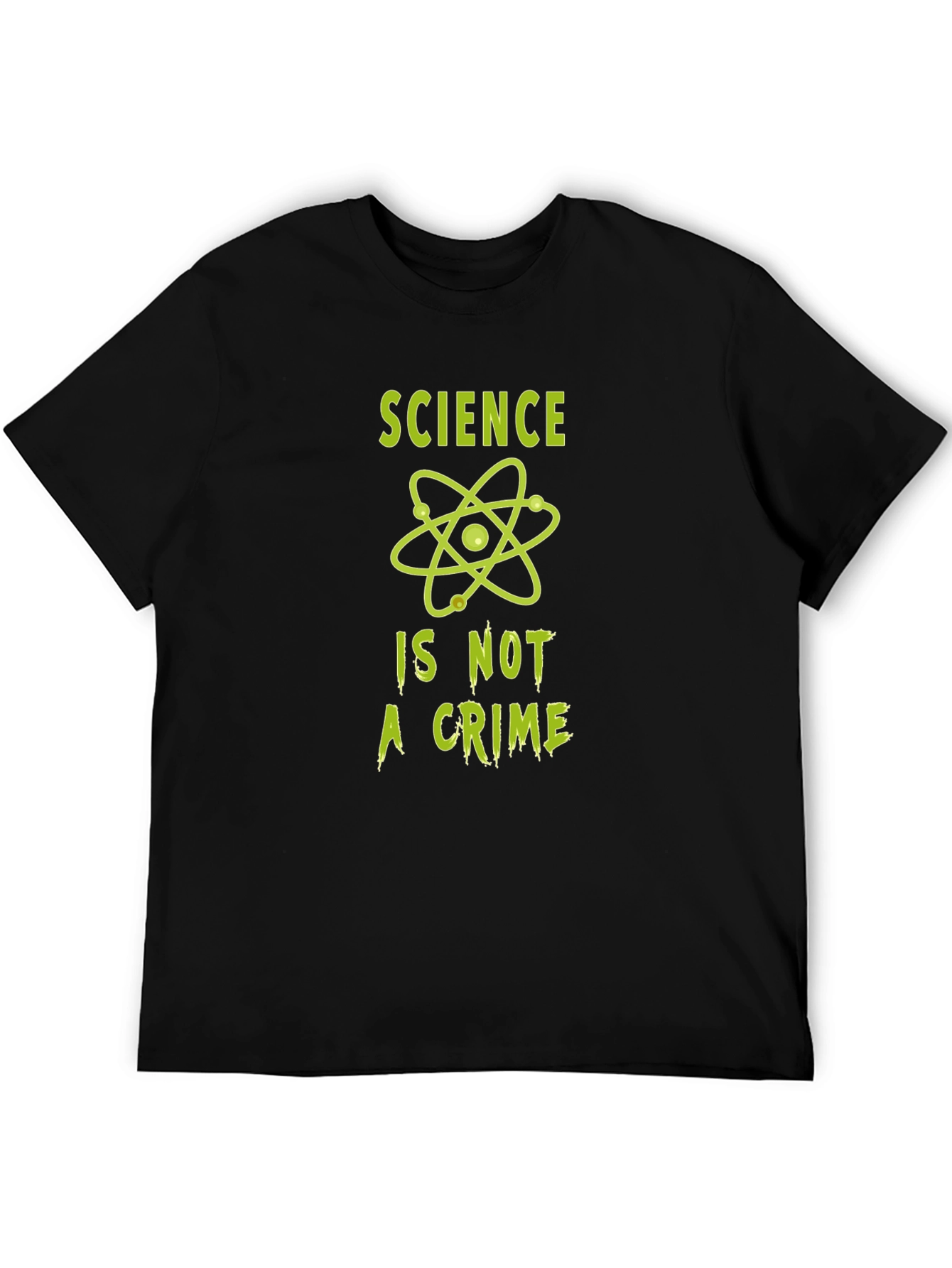 Science Is Not A Crime T-Shirt - Black