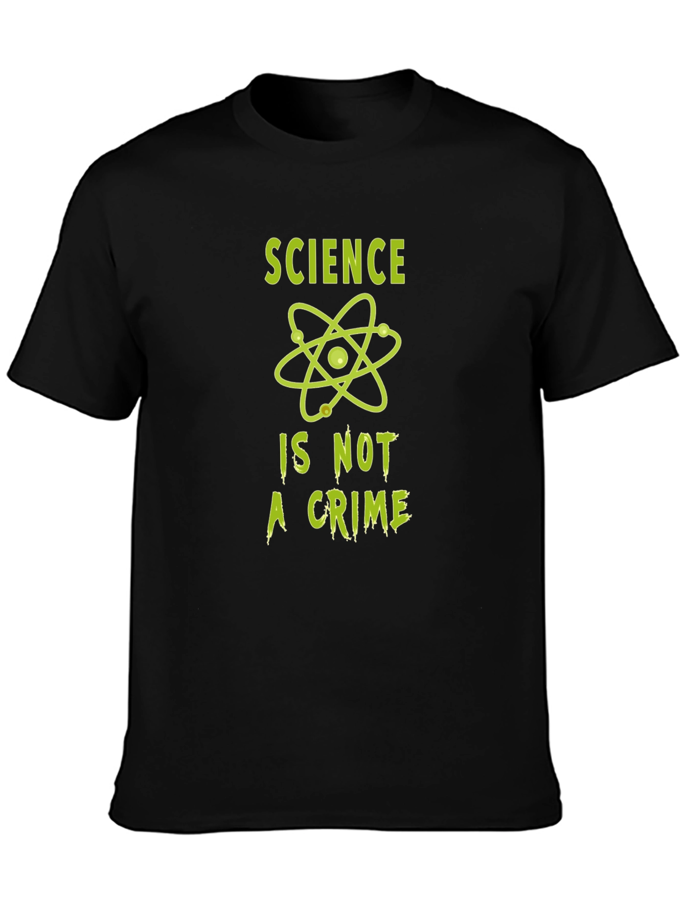 Science Is Not A Crime T-Shirt - Black