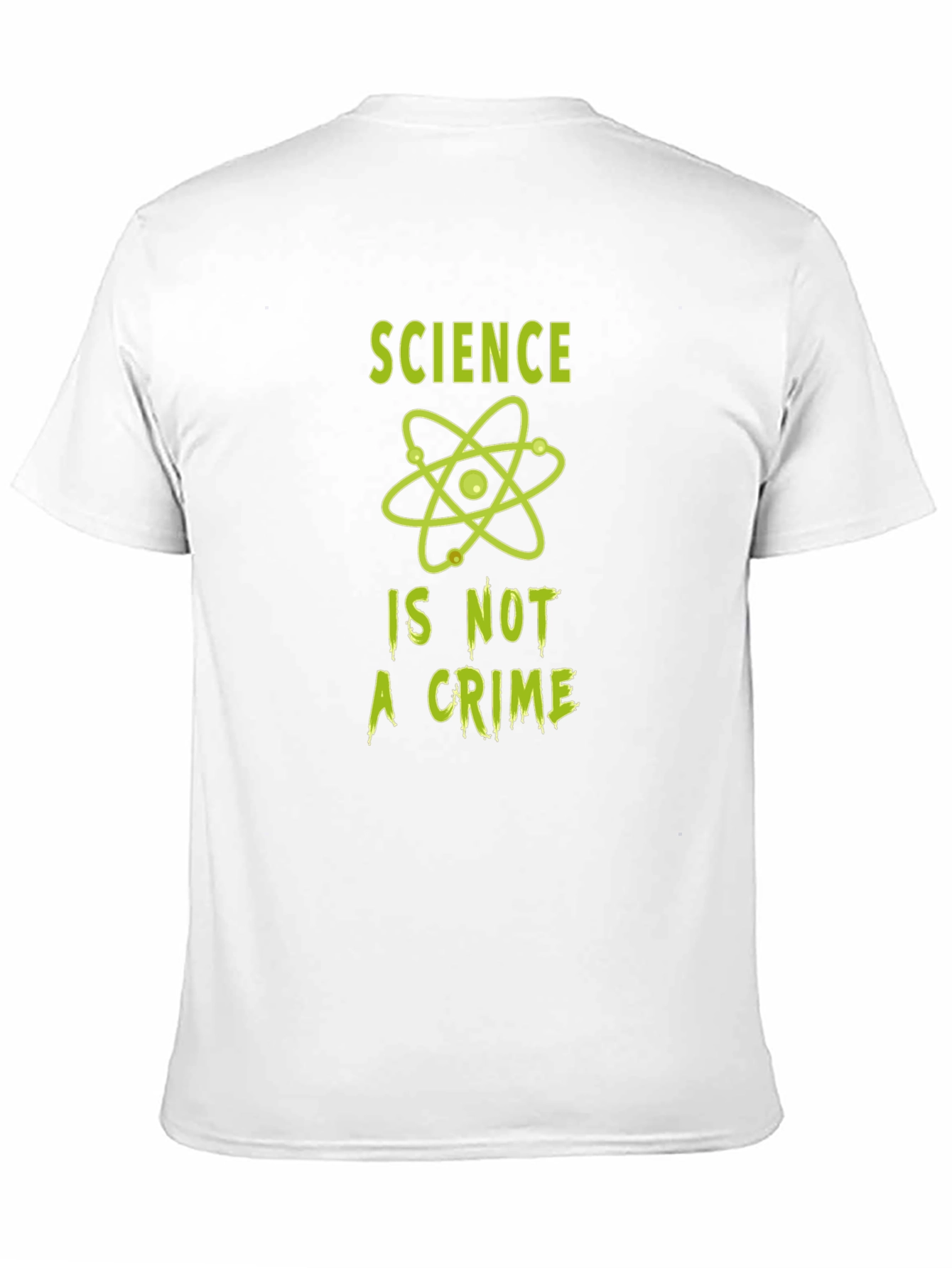 Science Is Not A Crime T-Shirt - Black