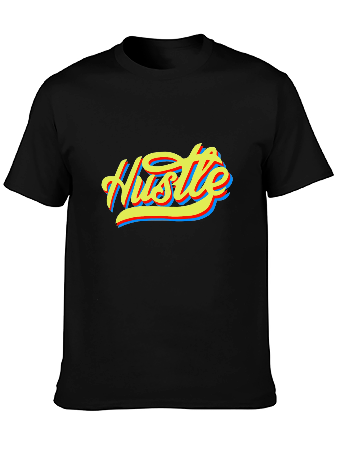 Hustle Graphic Tee - Bold Streetwear Style