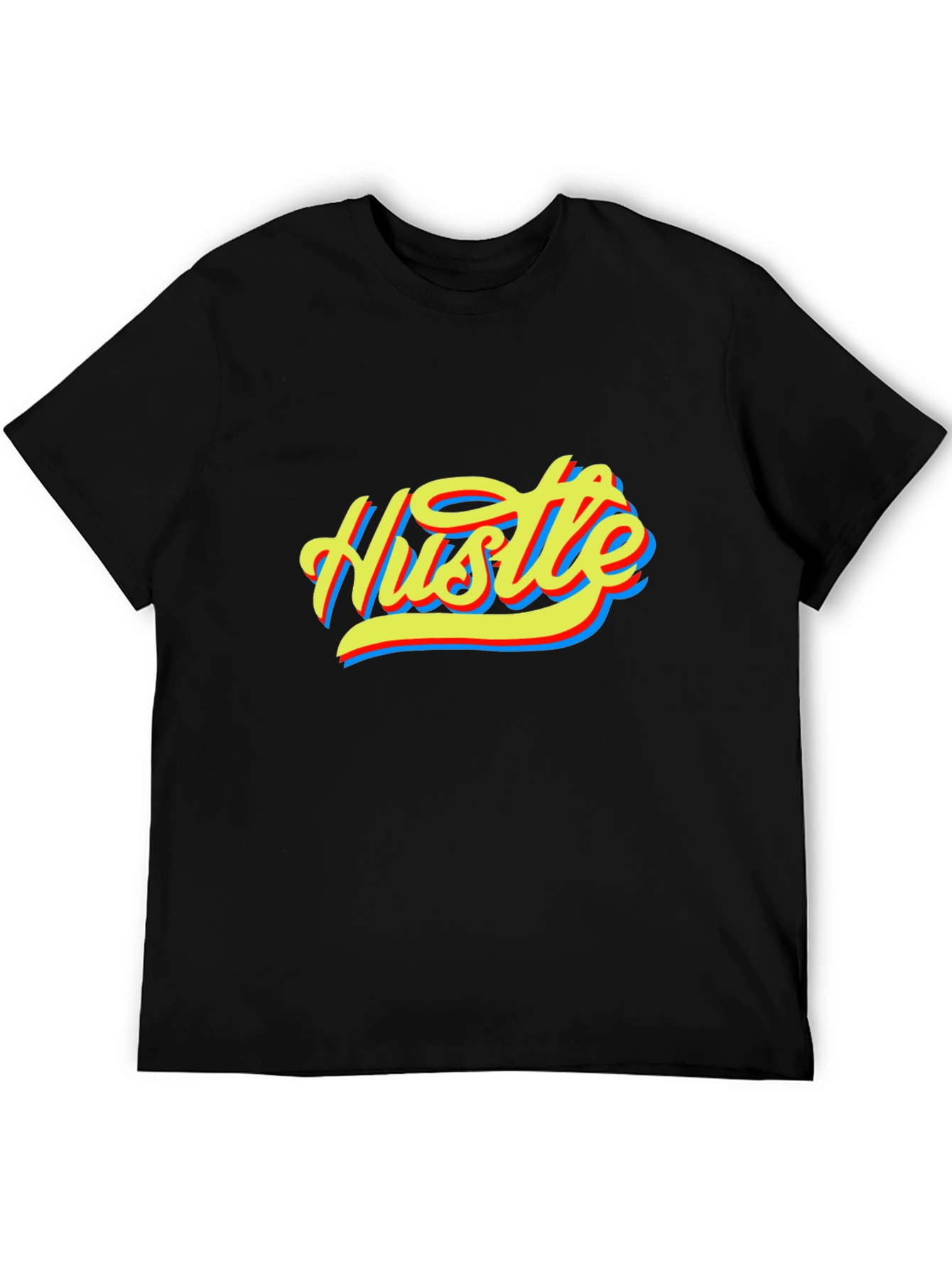 Hustle Graphic Tee - Bold Streetwear Style