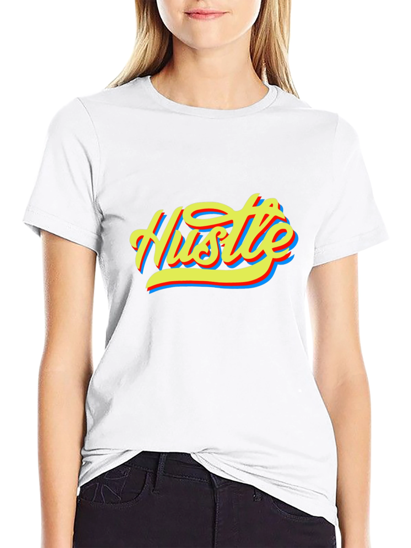 Hustle Graphic Tee - Bold Streetwear Style