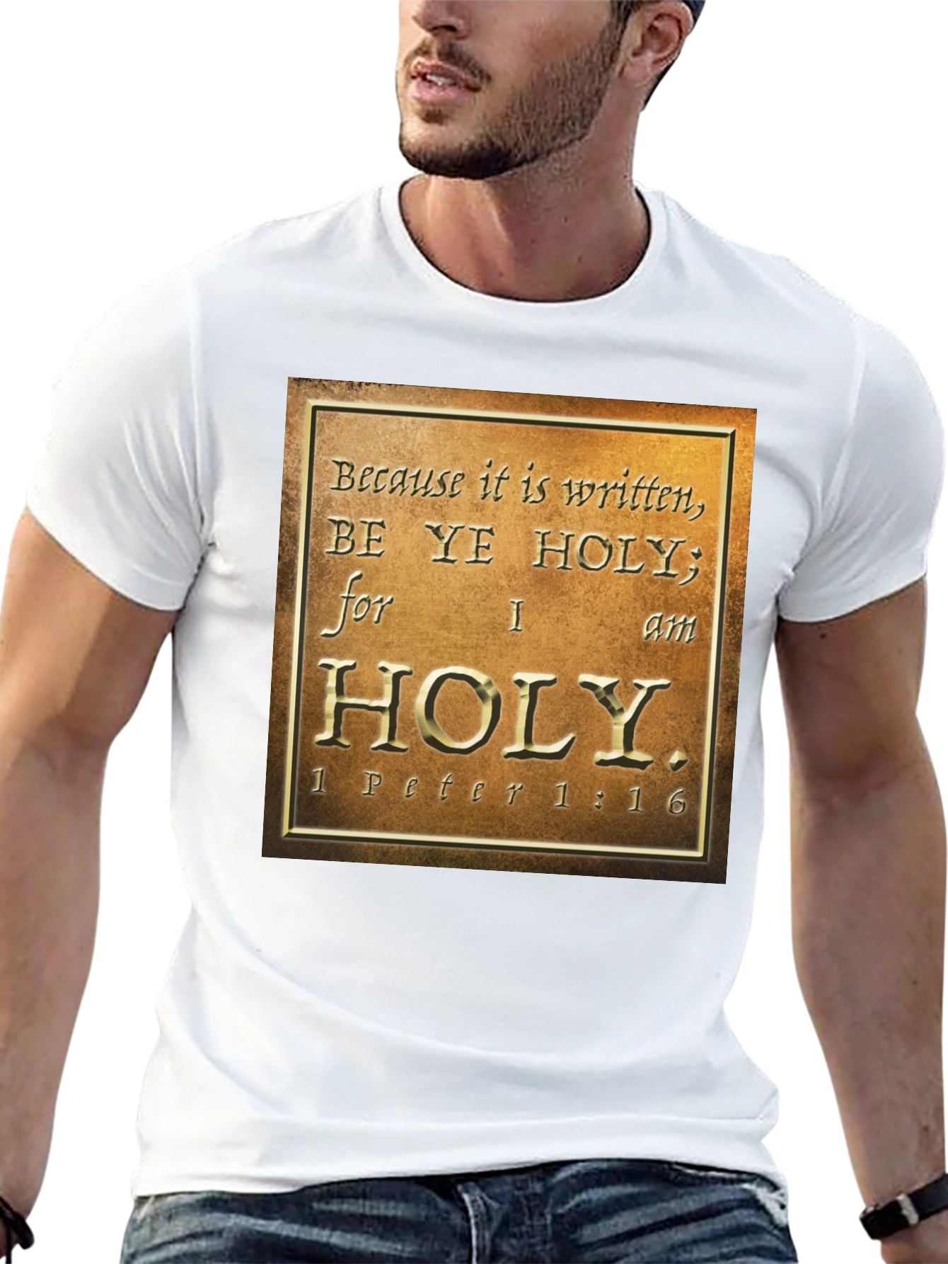 Be Ye Holy T-Shirt - Christian Verse