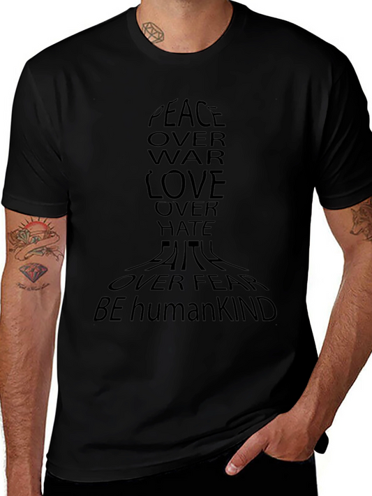 Peace Over War Graphic T-Shirt