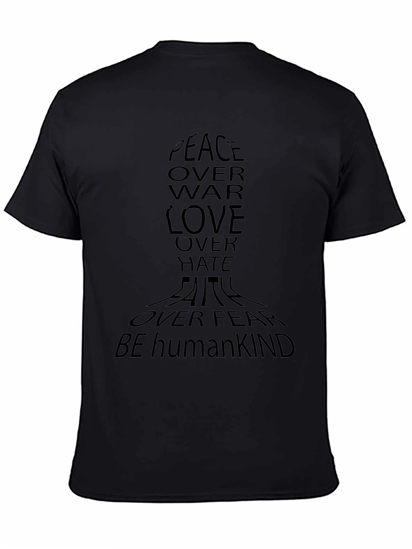 Peace Over War Graphic T-Shirt