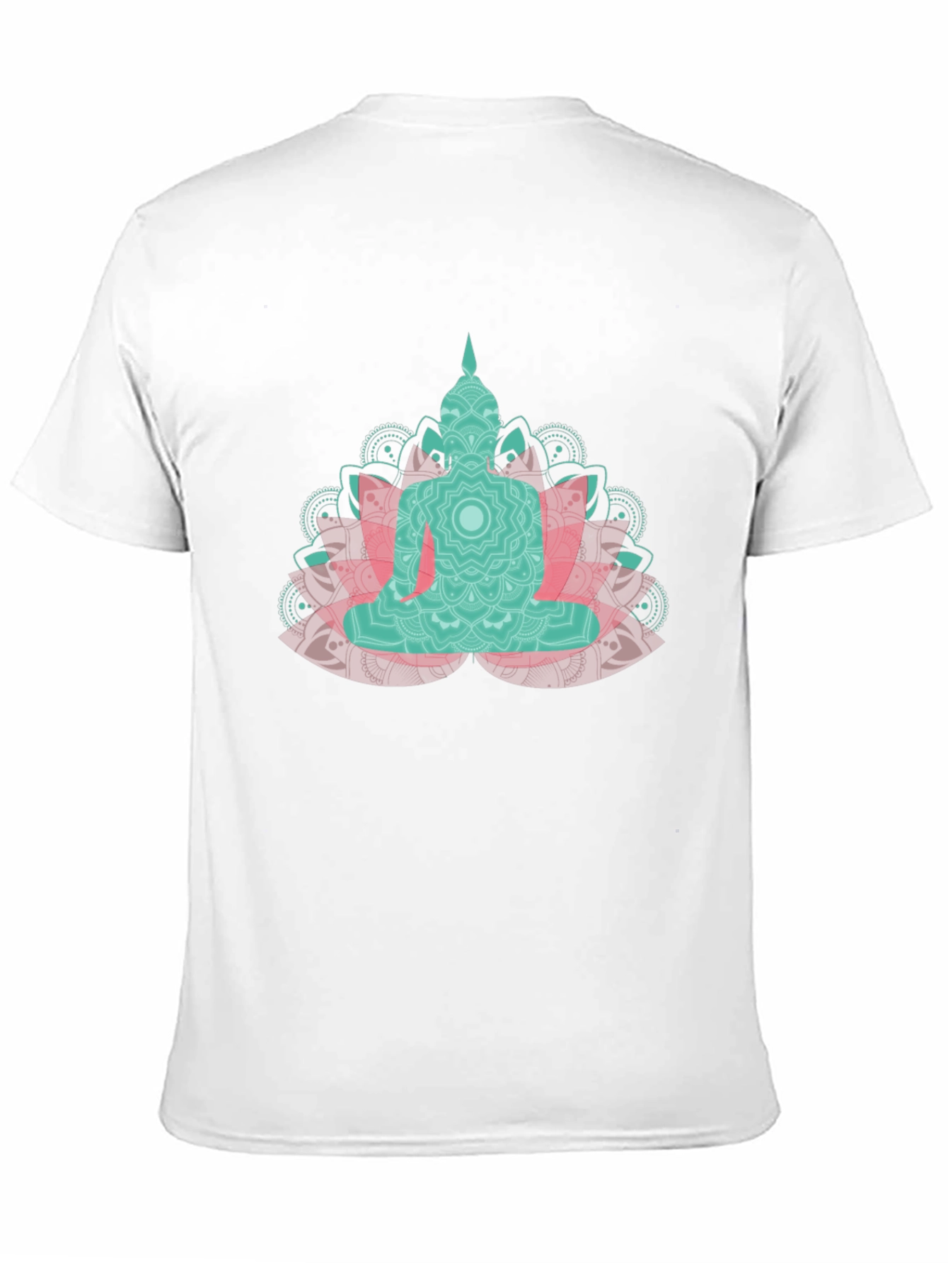 Buddha Mandala Graphic Tee - Spiritual Comfort
