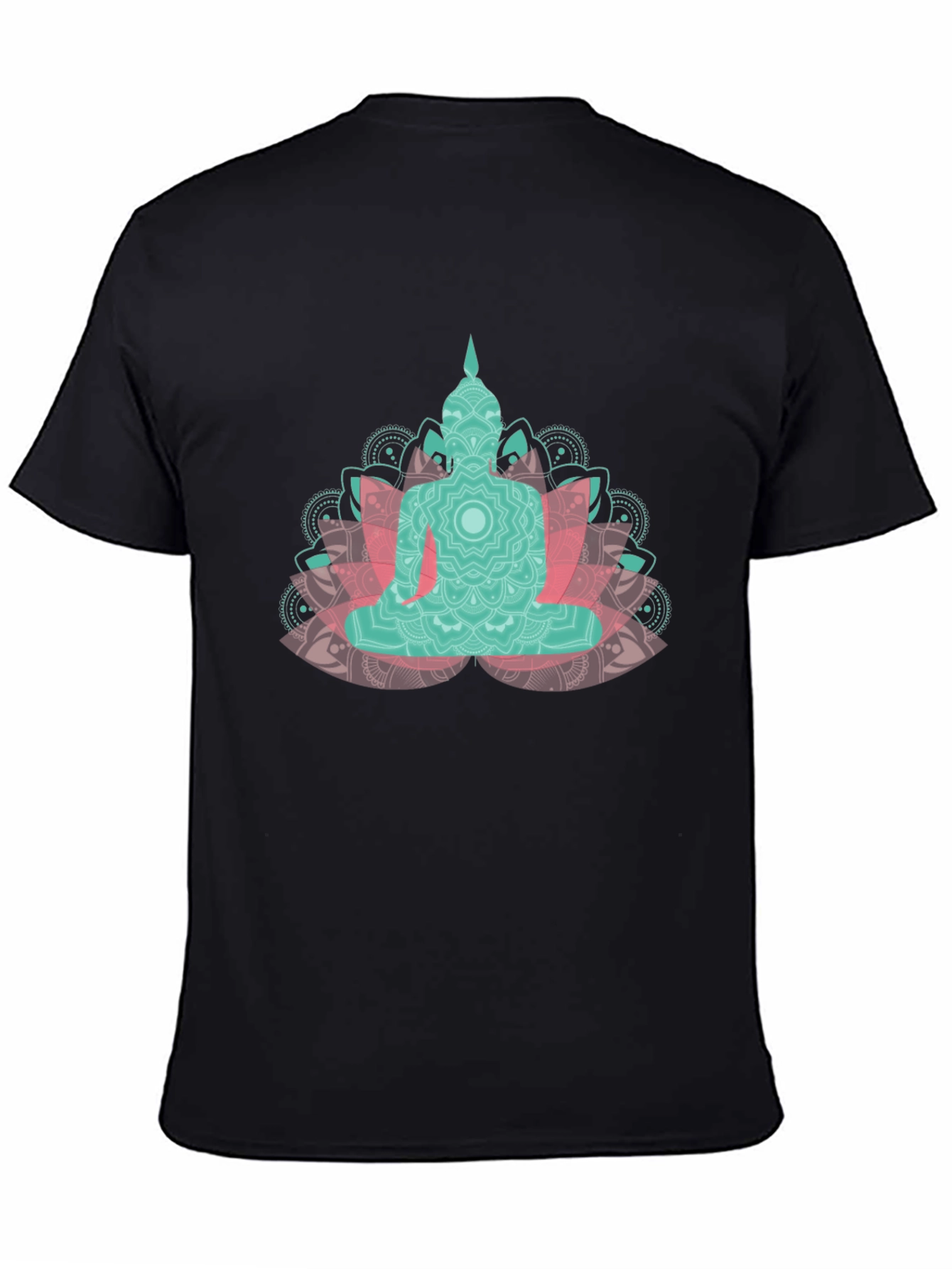 Buddha Mandala Graphic Tee - Spiritual Comfort
