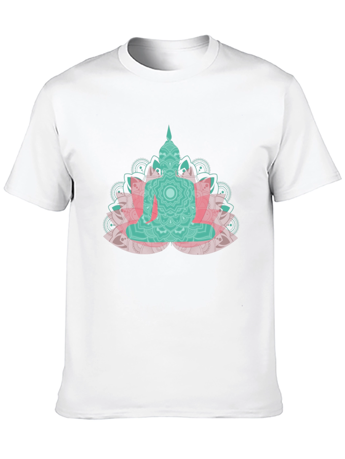 Buddha Mandala Graphic Tee - Spiritual Comfort