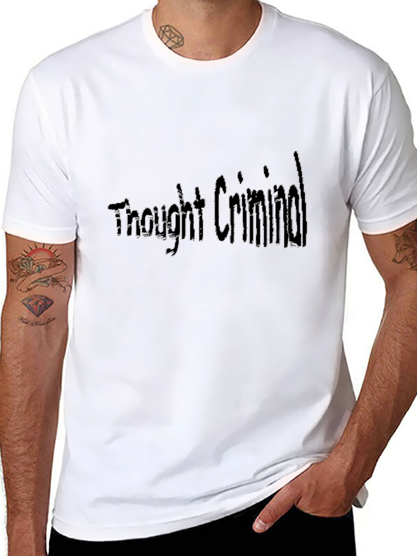 Thought Criminal Black T-Shirt