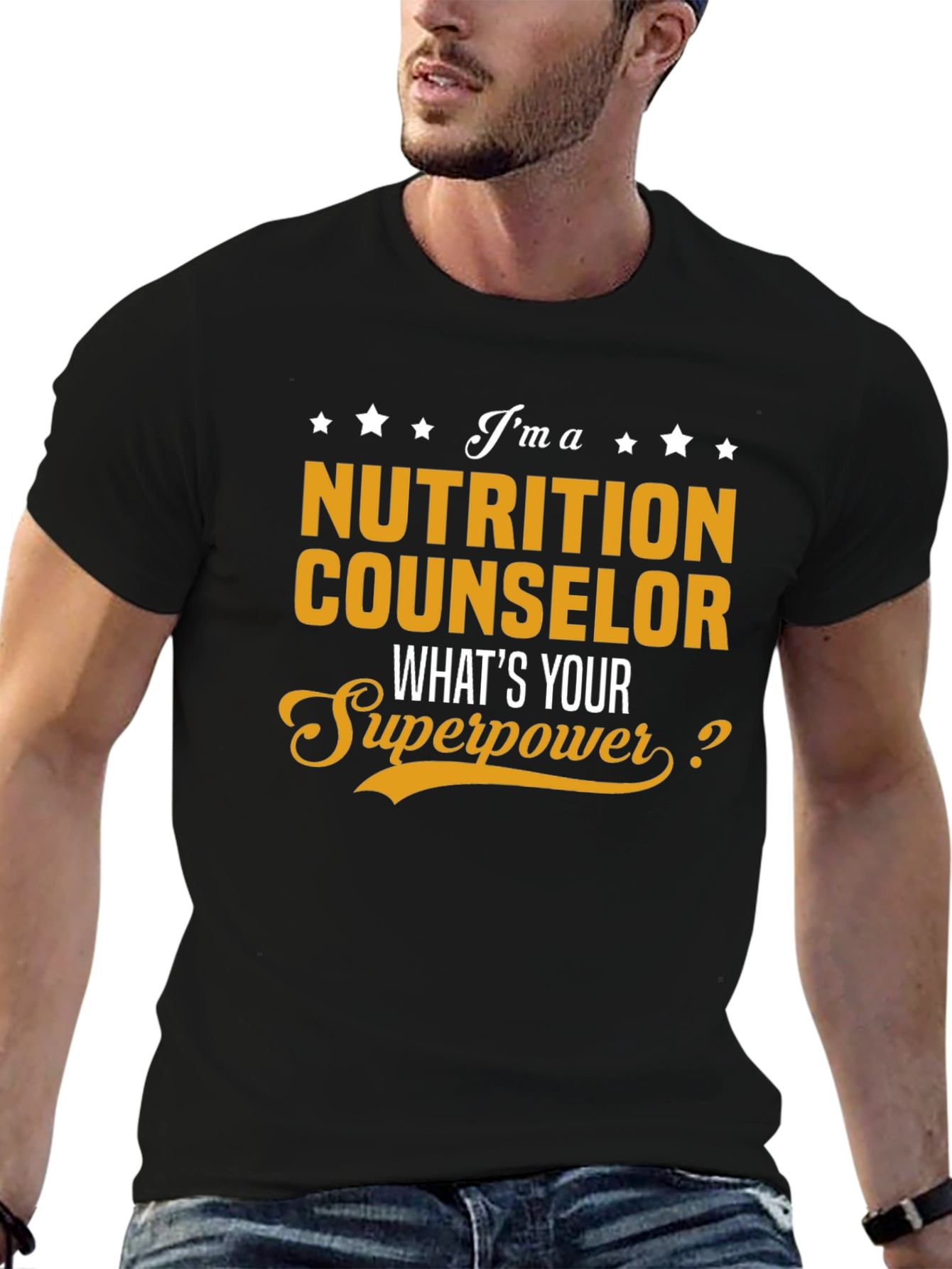 Nutrition Counselor T-Shirt - Superpower Design