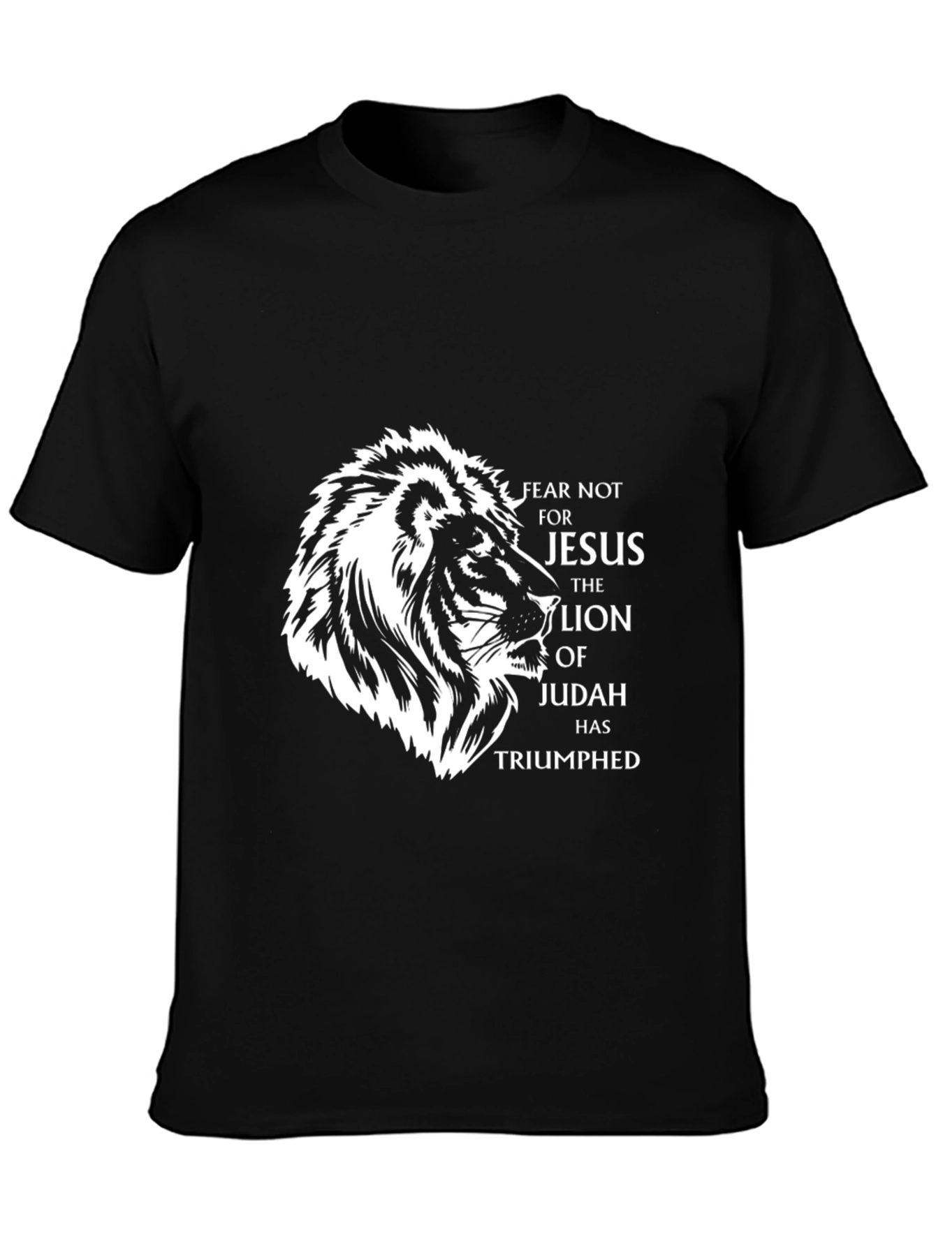 Lion of Judah Jesus T-Shirt - Fear Not