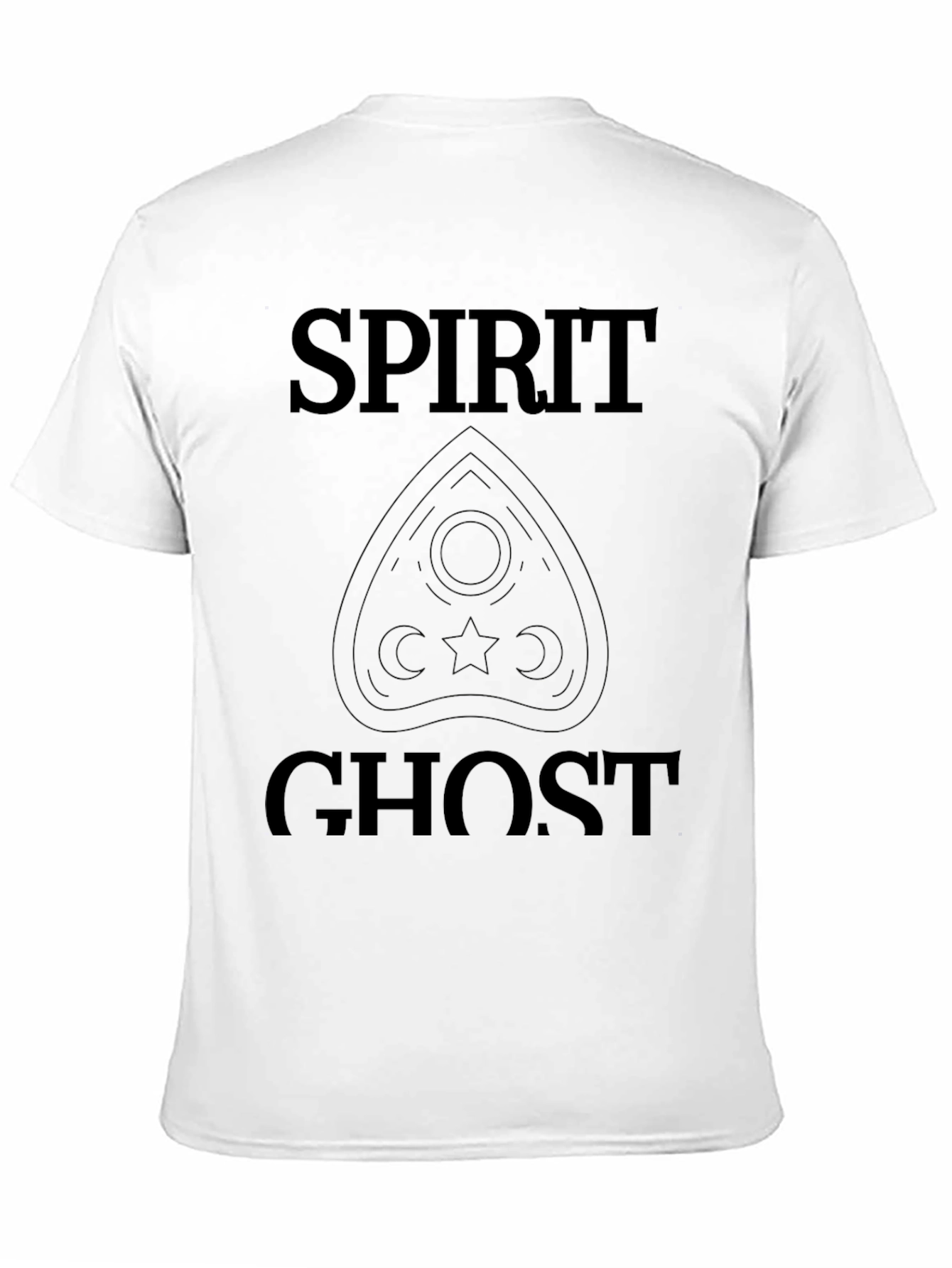 Spirit Ghost Graphic Tee - Black T-Shirt