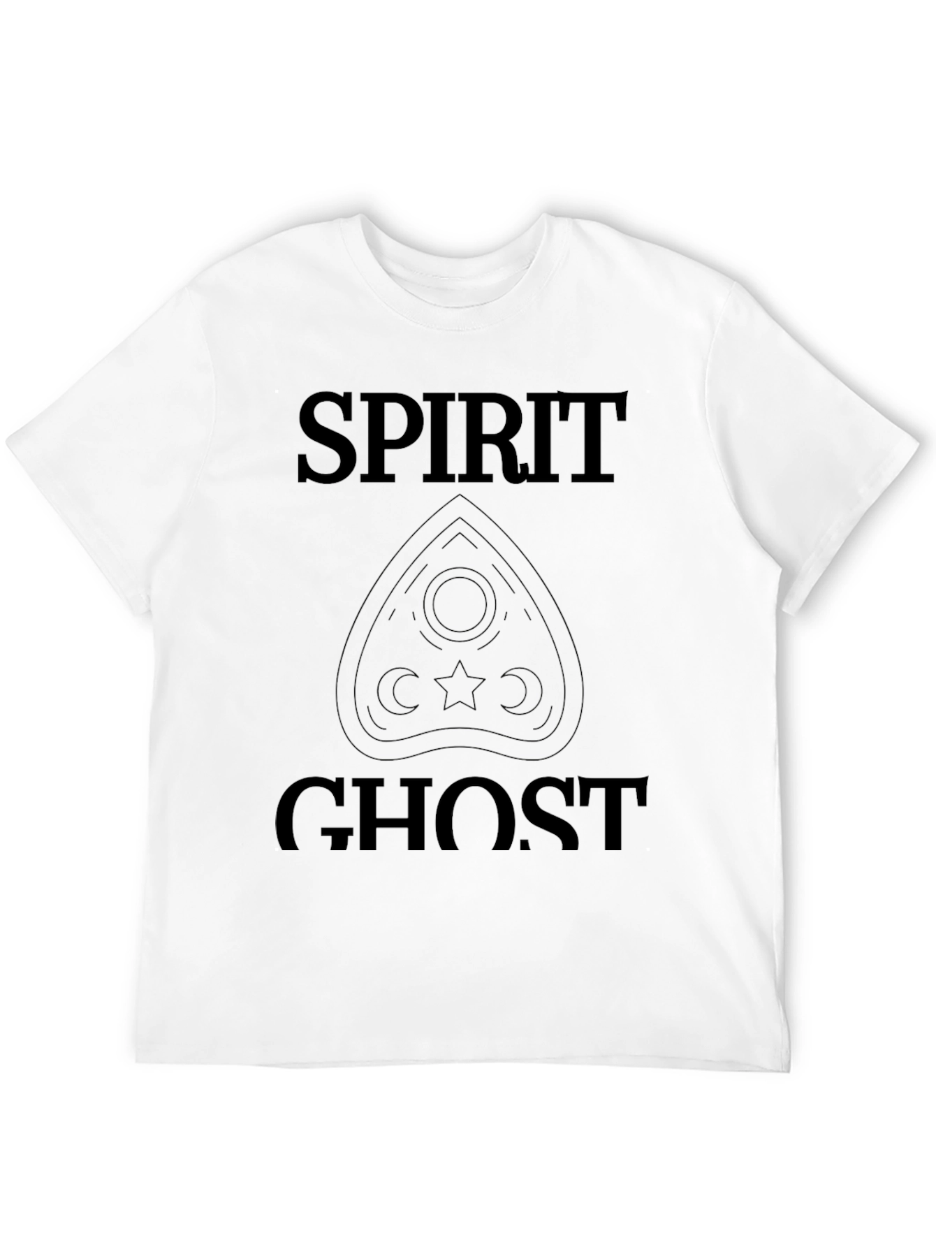 Spirit Ghost Graphic Tee - Black T-Shirt