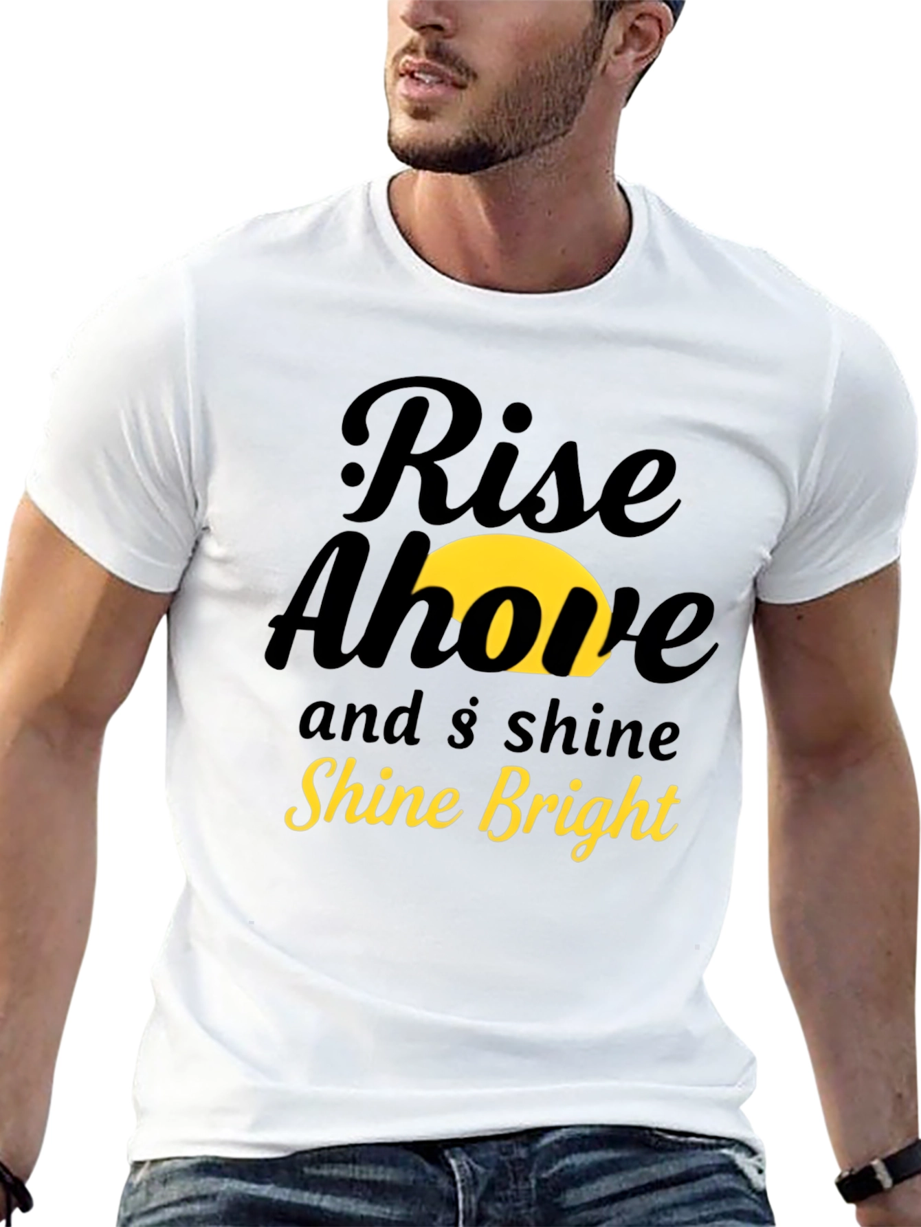 Rise Above & Shine Bright Graphic Tee