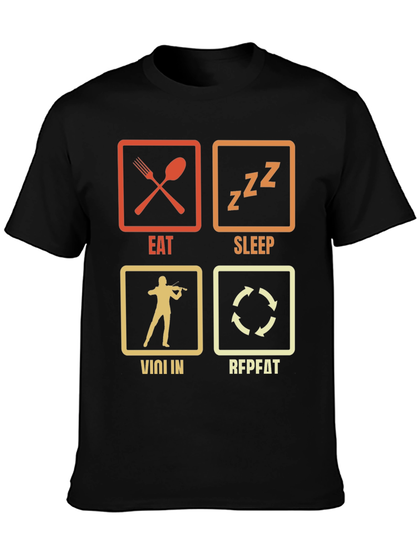Eat Sleep Violin Repeat T-Shirt
