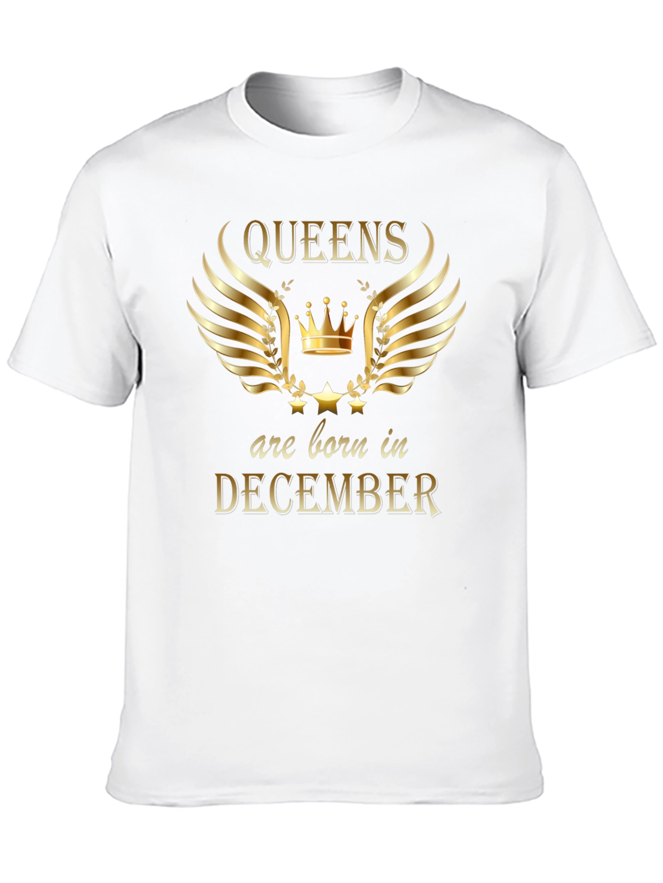 Queens Born in December Graphic T-Shirt