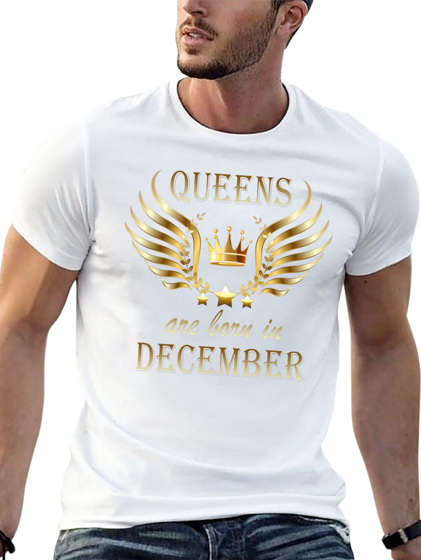 Queens Born in December Graphic T-Shirt