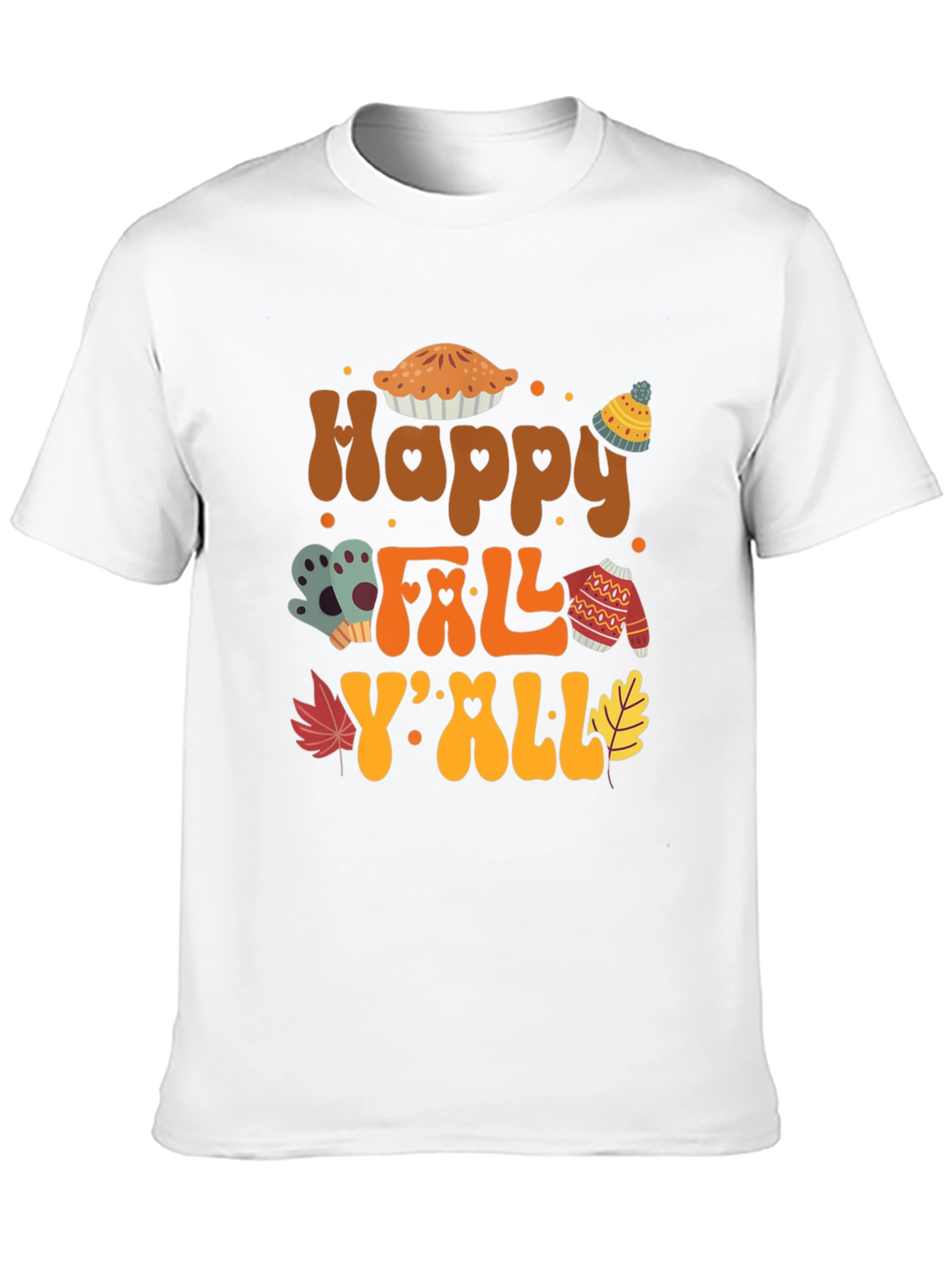 Happy Fall Yall Graphic Tee