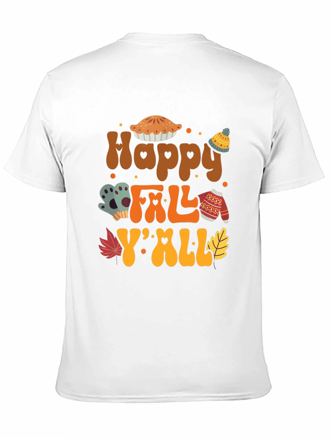 Happy Fall Yall Graphic Tee