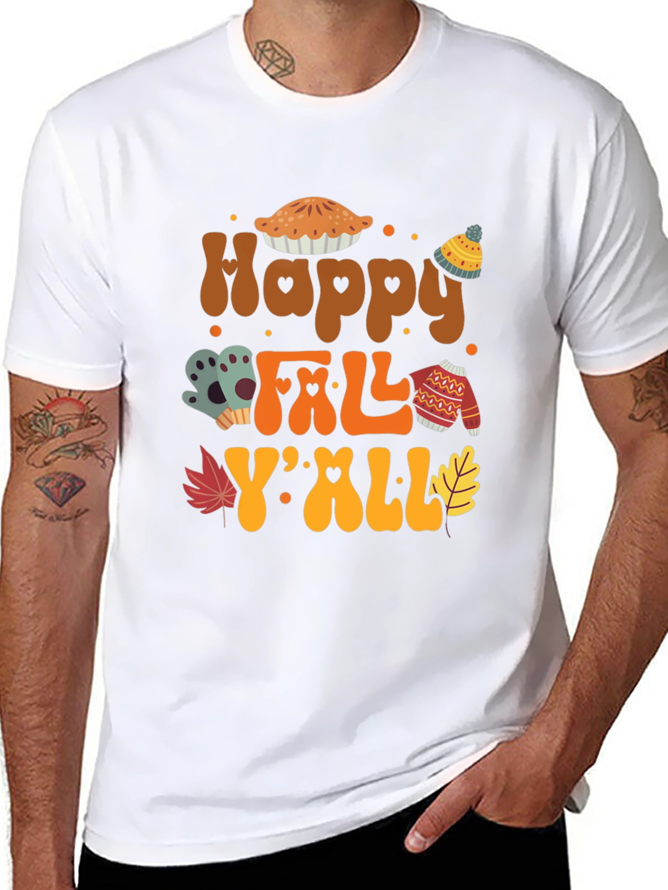 Happy Fall Yall Graphic Tee