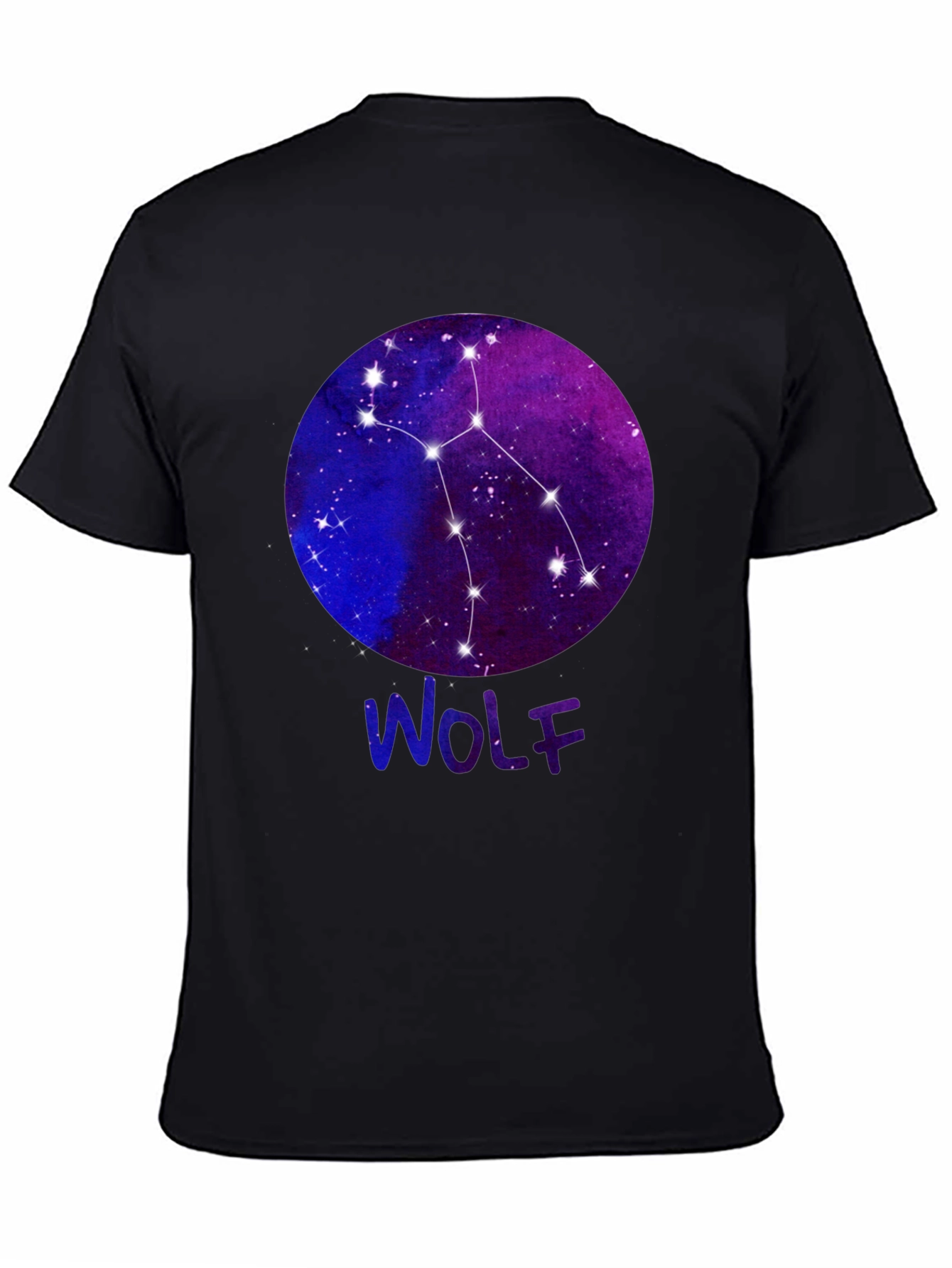 Wolf Constellation Graphic Tee - Unisex
