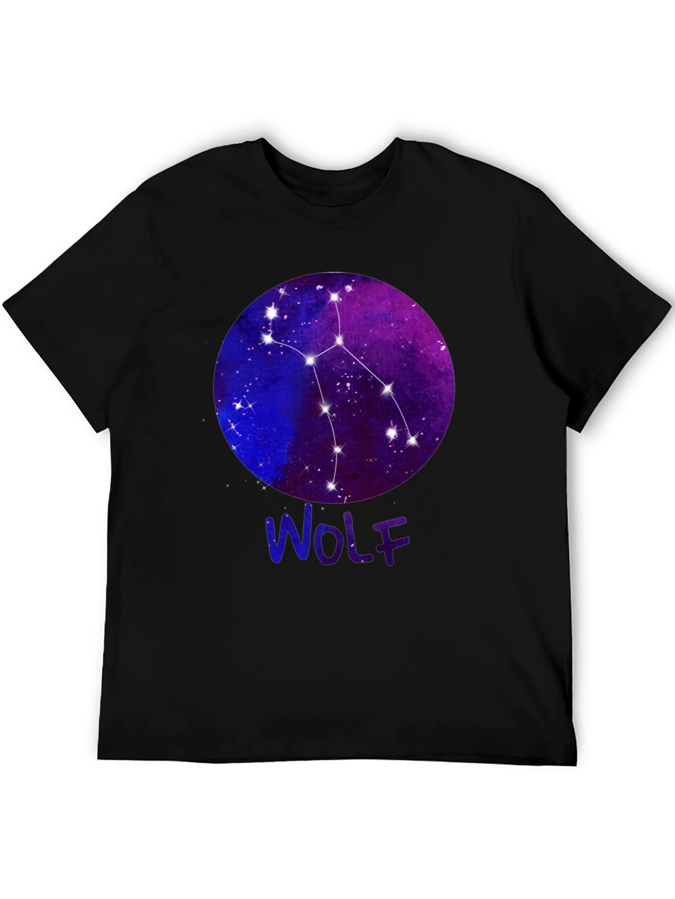 Wolf Constellation Graphic Tee - Unisex