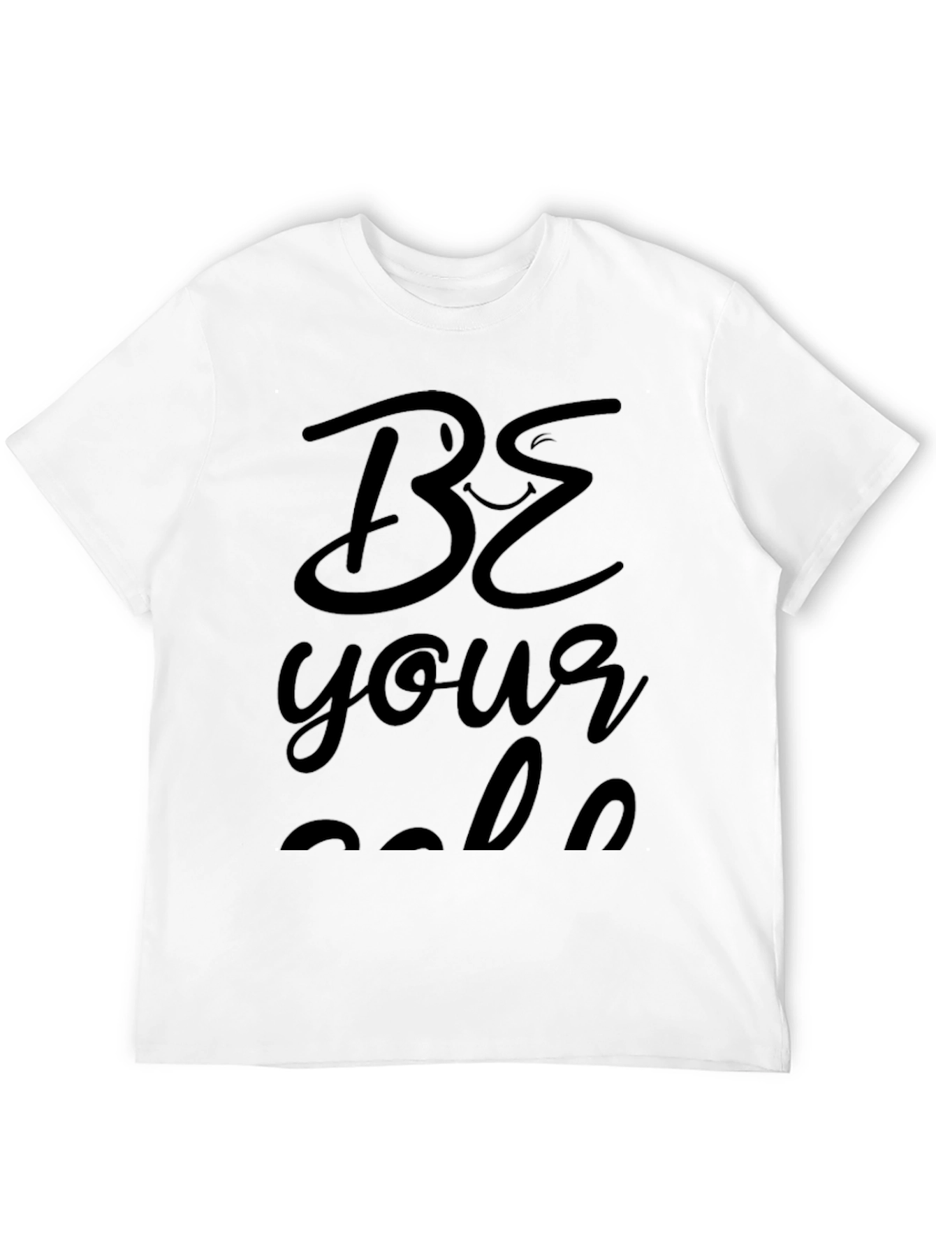 Be Your Goal Black Graphic Tee