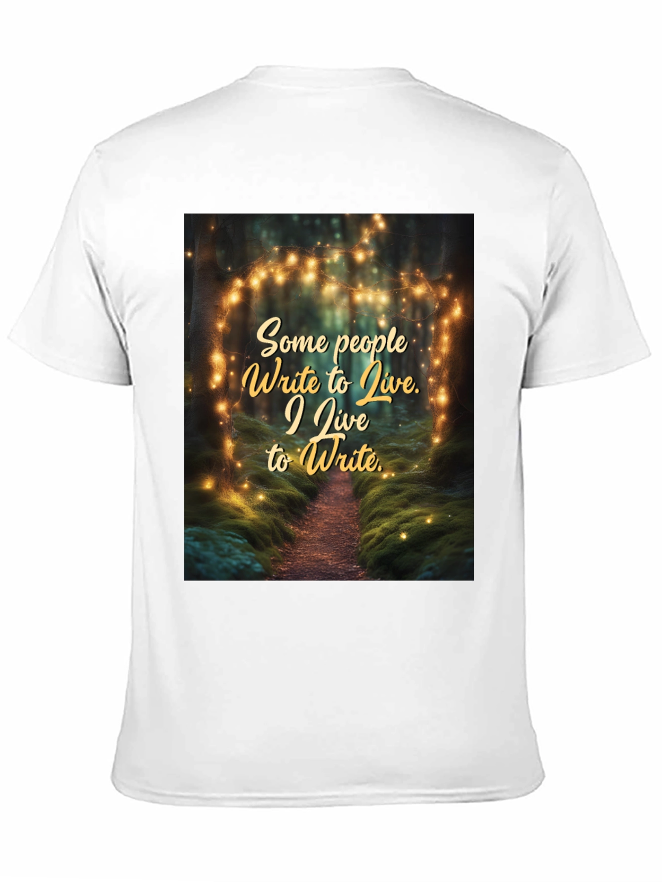 I Live To Write T-Shirt