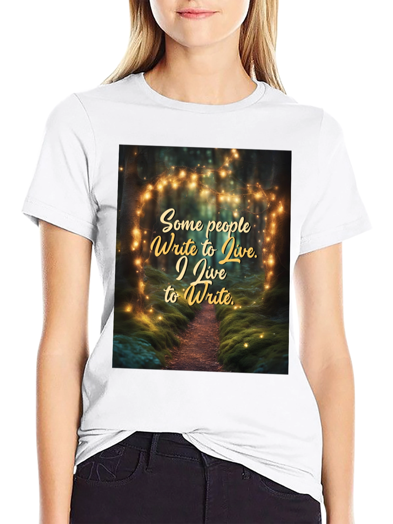 I Live To Write T-Shirt