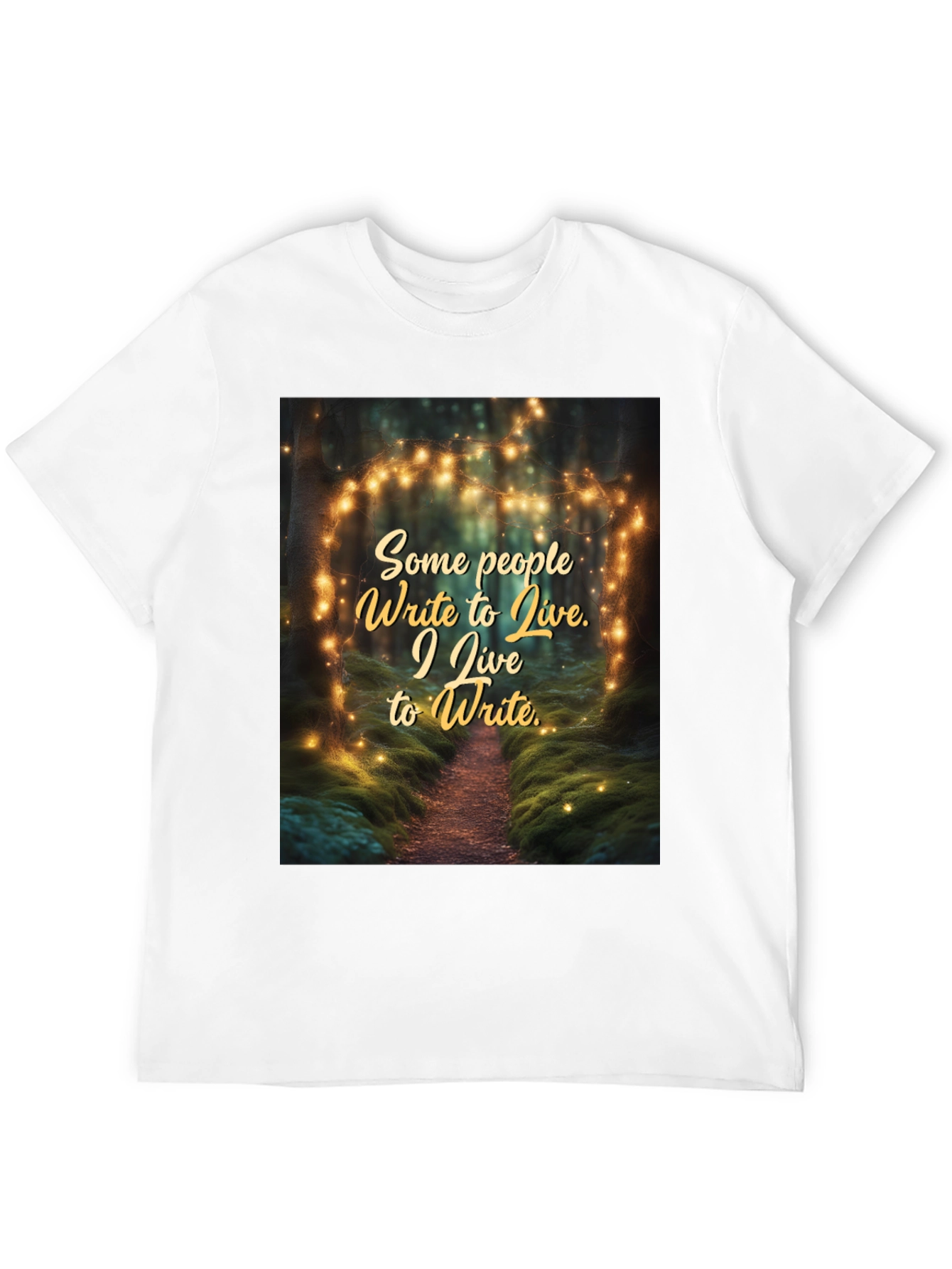 I Live To Write T-Shirt