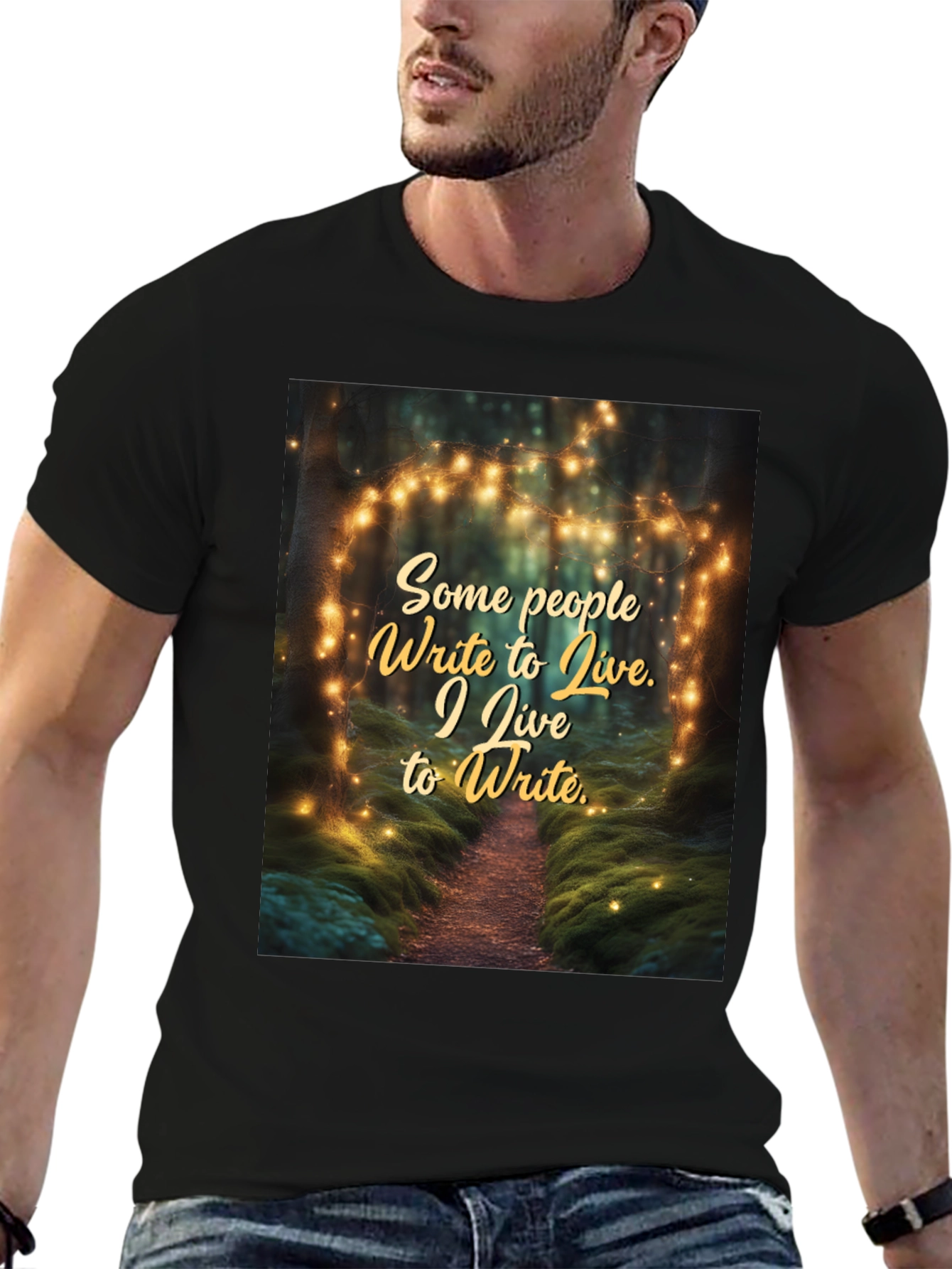 I Live To Write T-Shirt
